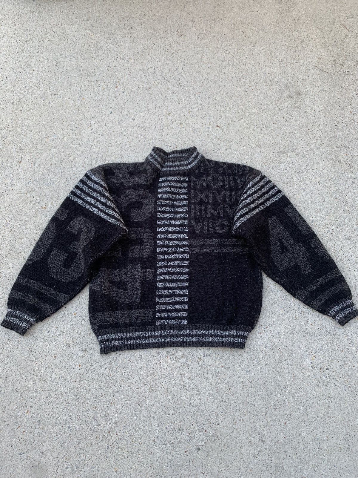 GROUNDZERO Vintage Knit Sweater Size US M / EU 48-50 / 2 - 1 Thumbnail