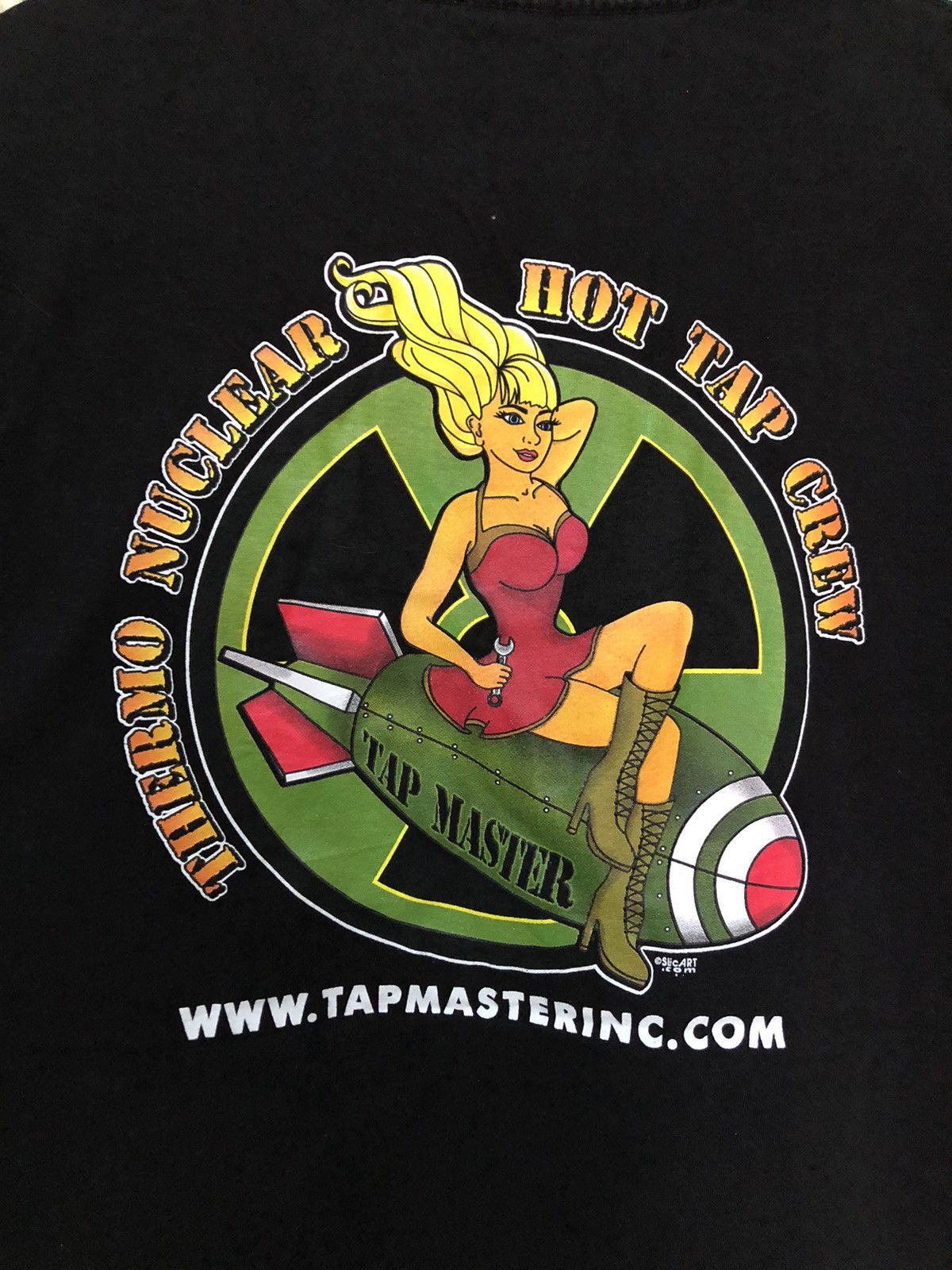 Designer × Vintage Tap Master inc Graphic Girl t-shirt Size US L / EU 52-54 / 3 - 5 Thumbnail