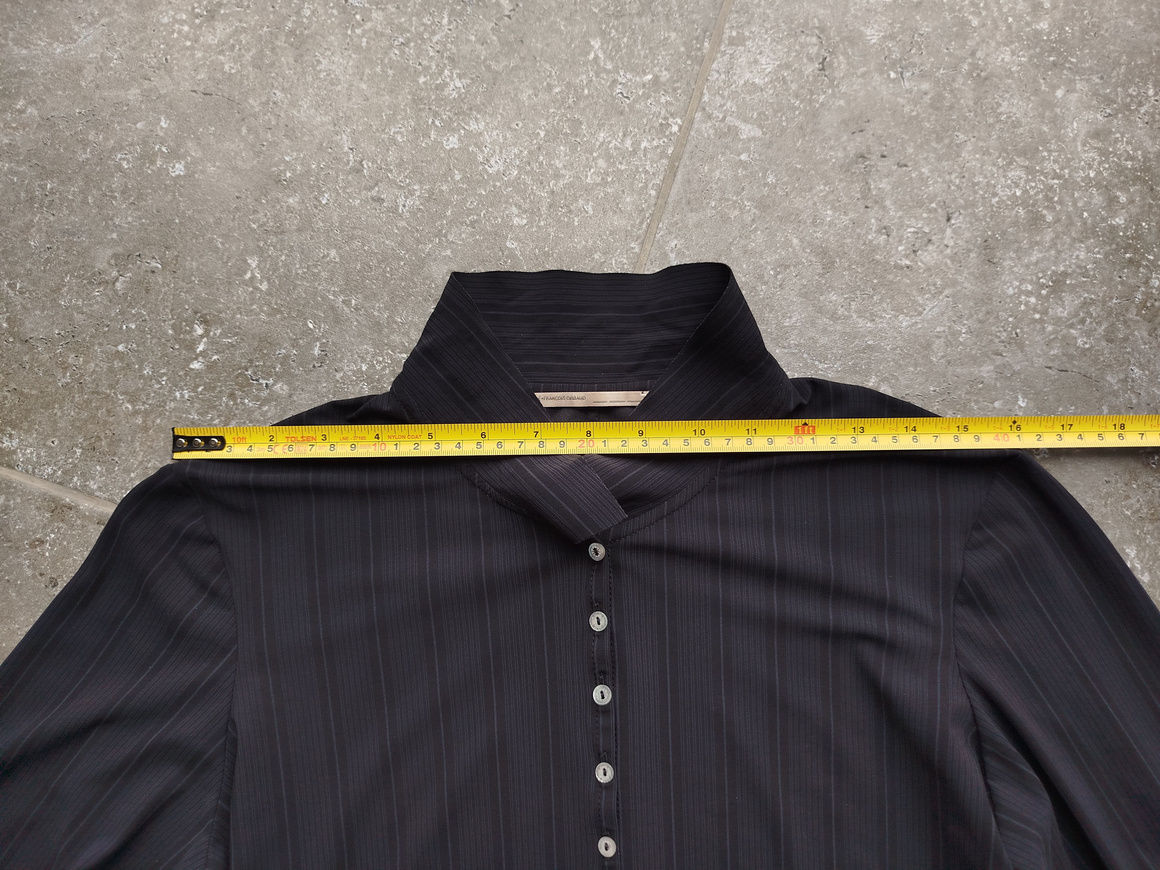 Marithe + Francois Girbaud Shirt Top Striped Button Up Jersey Vintage Y2K Size L Size L / US 10 / IT 46 - 11 Thumbnail