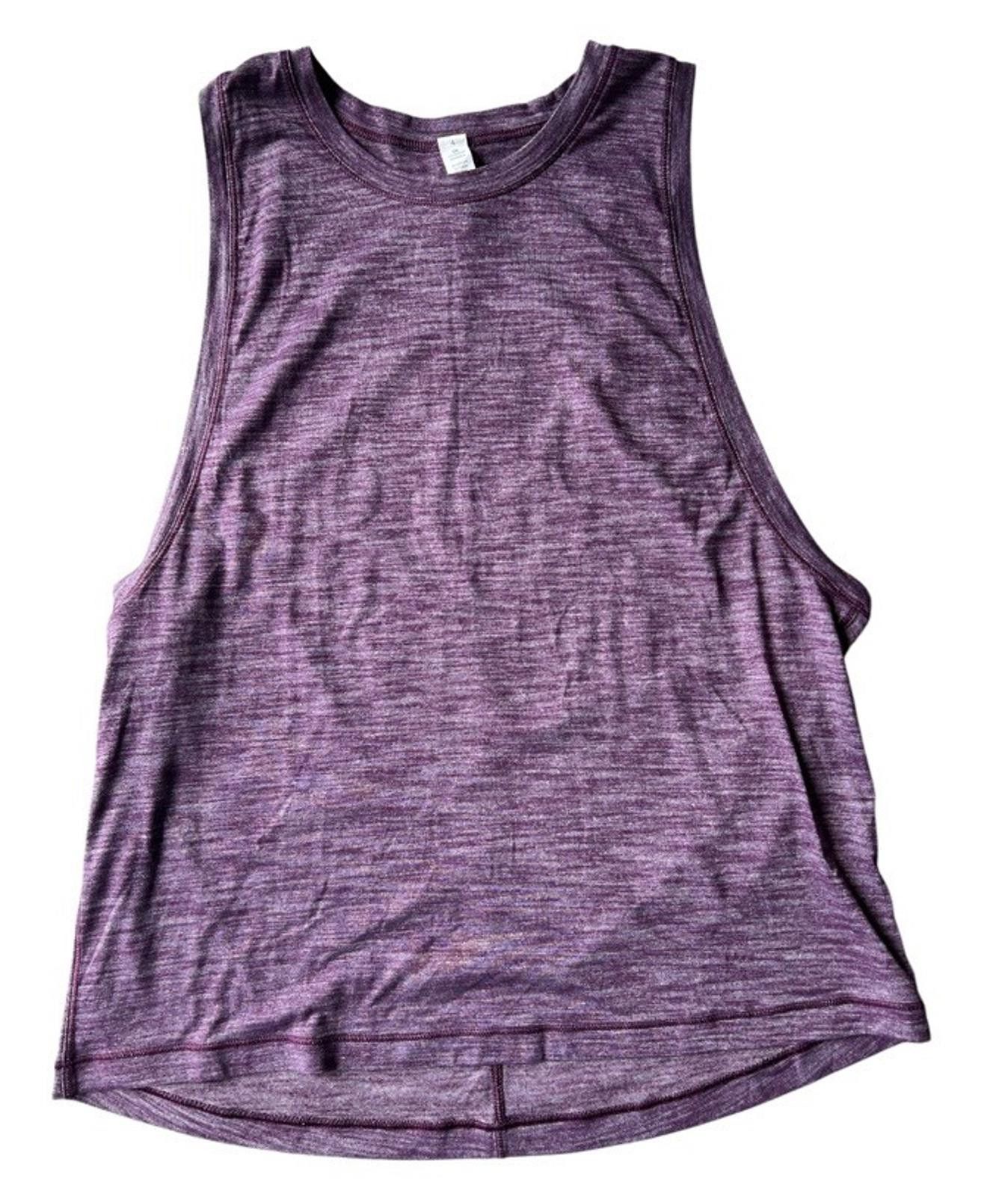 Lululemon Lululemon Cardio Squad Tank II Heathered Plum Sz 4 Size S / US 4 / IT 40 - 2 Thumbnail