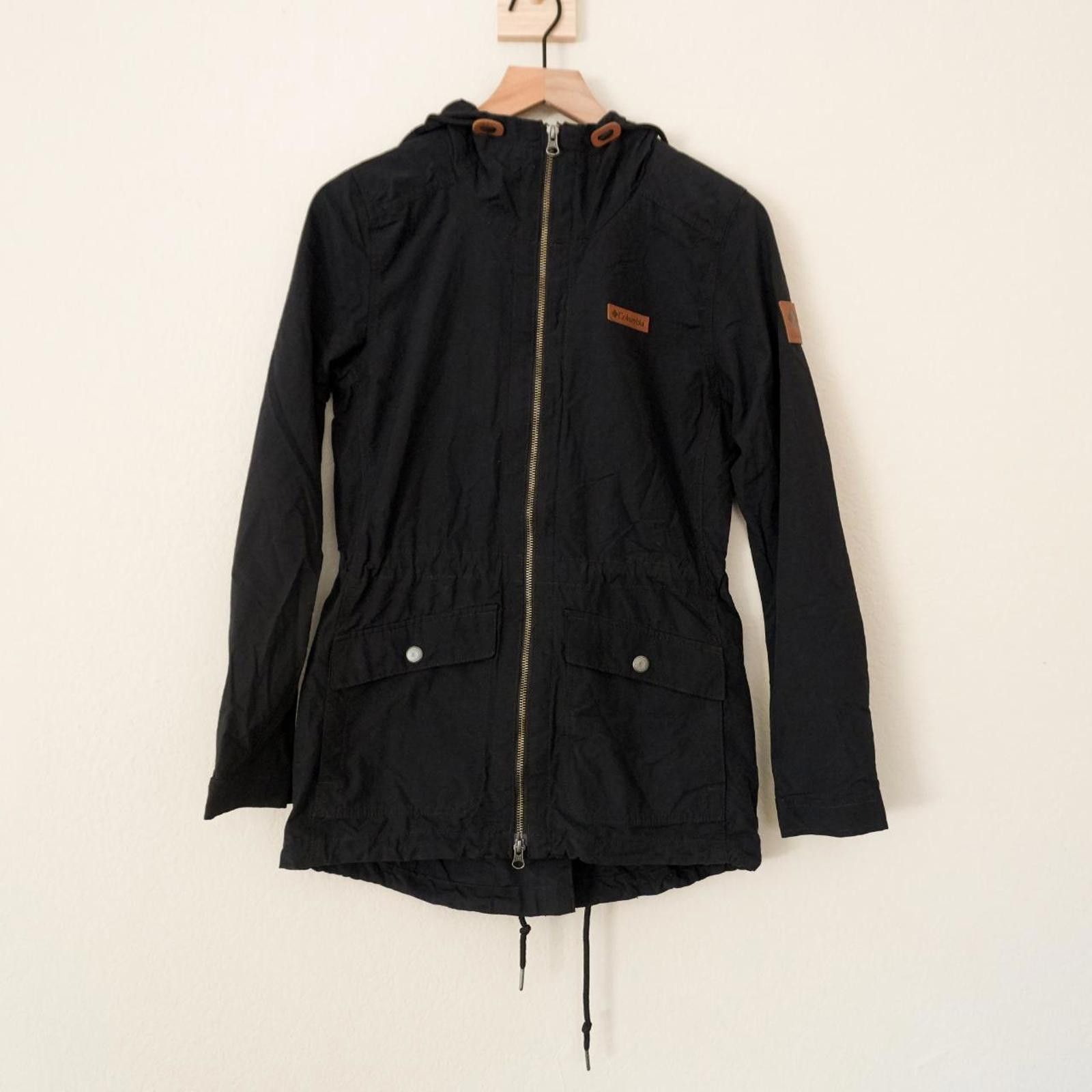 Columbia Columbia Jacket Women's XS Black Hood Full Zip Size XS / US 0-2 / IT 36-38 - 1 Thumbnail