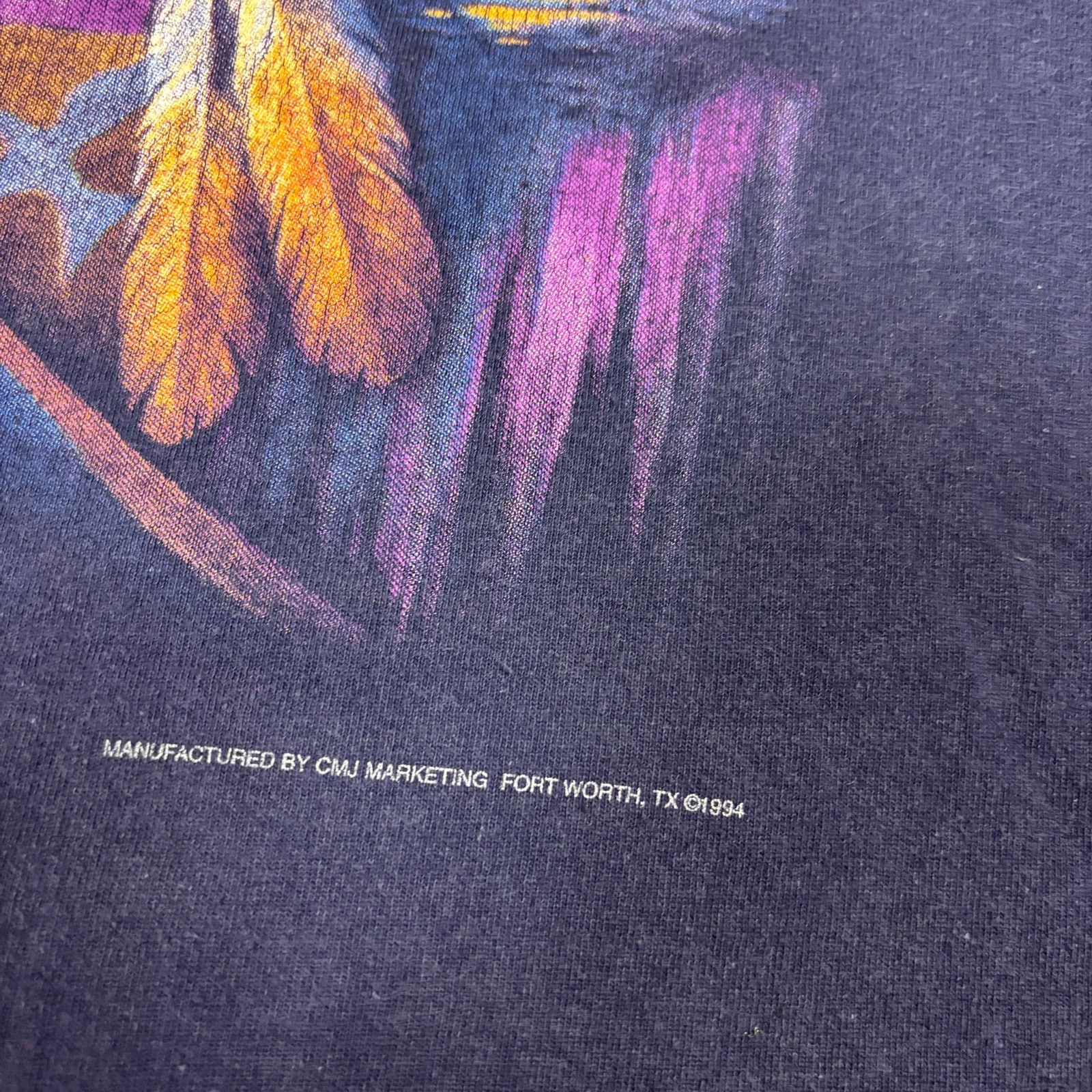 Delta × Vintage Vintage 90s Delta Chief Wolf Eagle Busch Gardens Shirt Men L Size US L / EU 52-54 / 3 - 8 Thumbnail