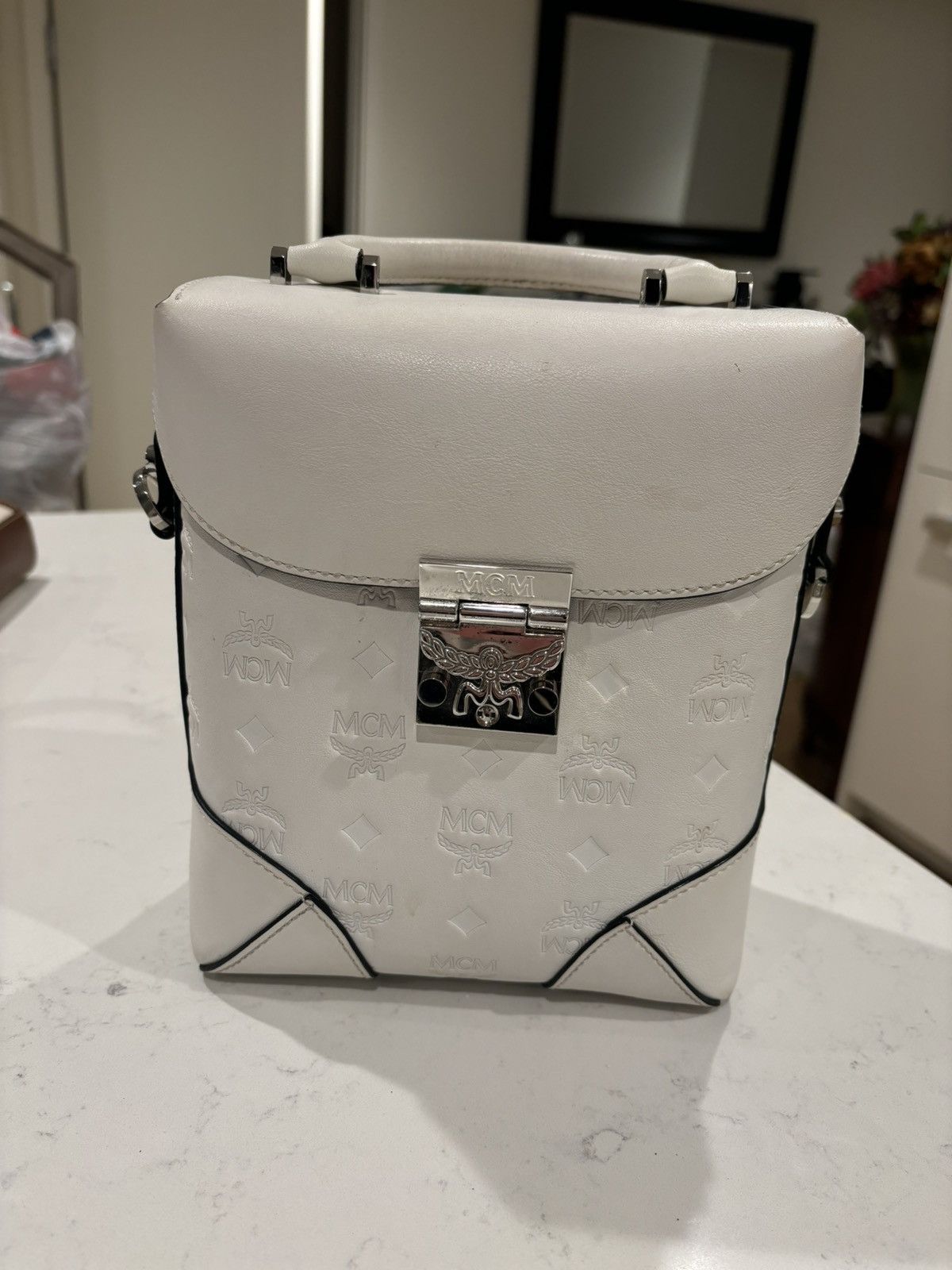 MCM White MCM berlin bag Size ONE SIZE - 1 Thumbnail