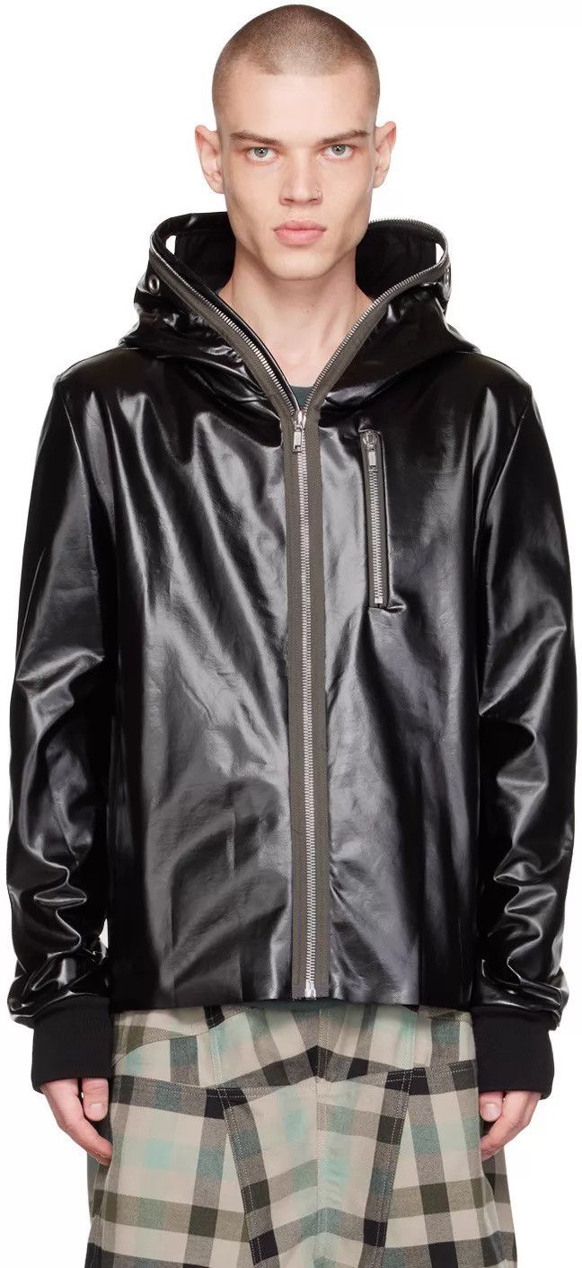 Rick Owens RICK OWENS 22FW GIMP JACKET FULL ZIP SHINY COATING