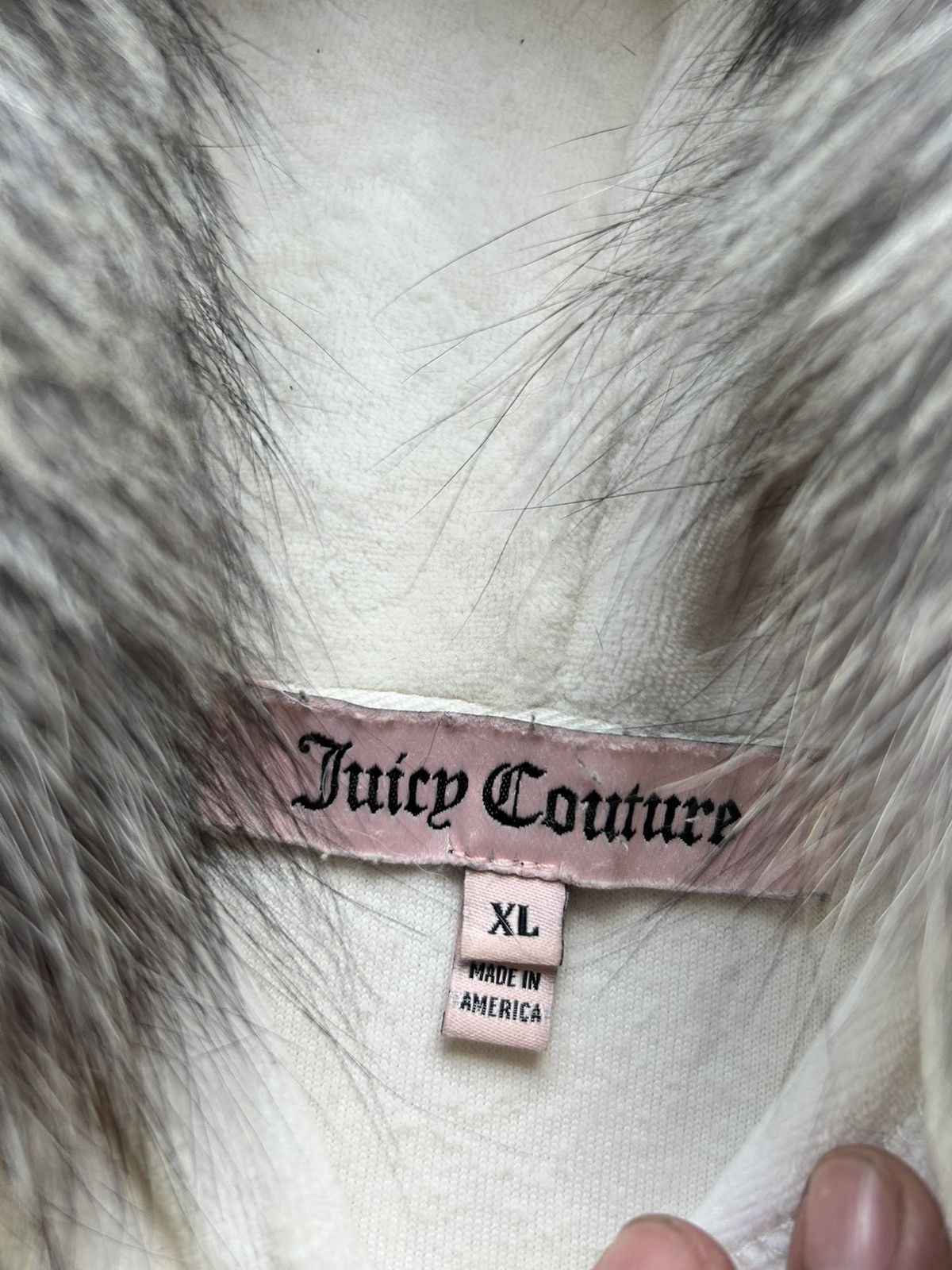 If Six Was Nine 🖤BLACKFRIDAY🖤Juicy Couture fur zip hoodie velvet lgb style Size US S / EU 44-46 / 1 - 11 Thumbnail
