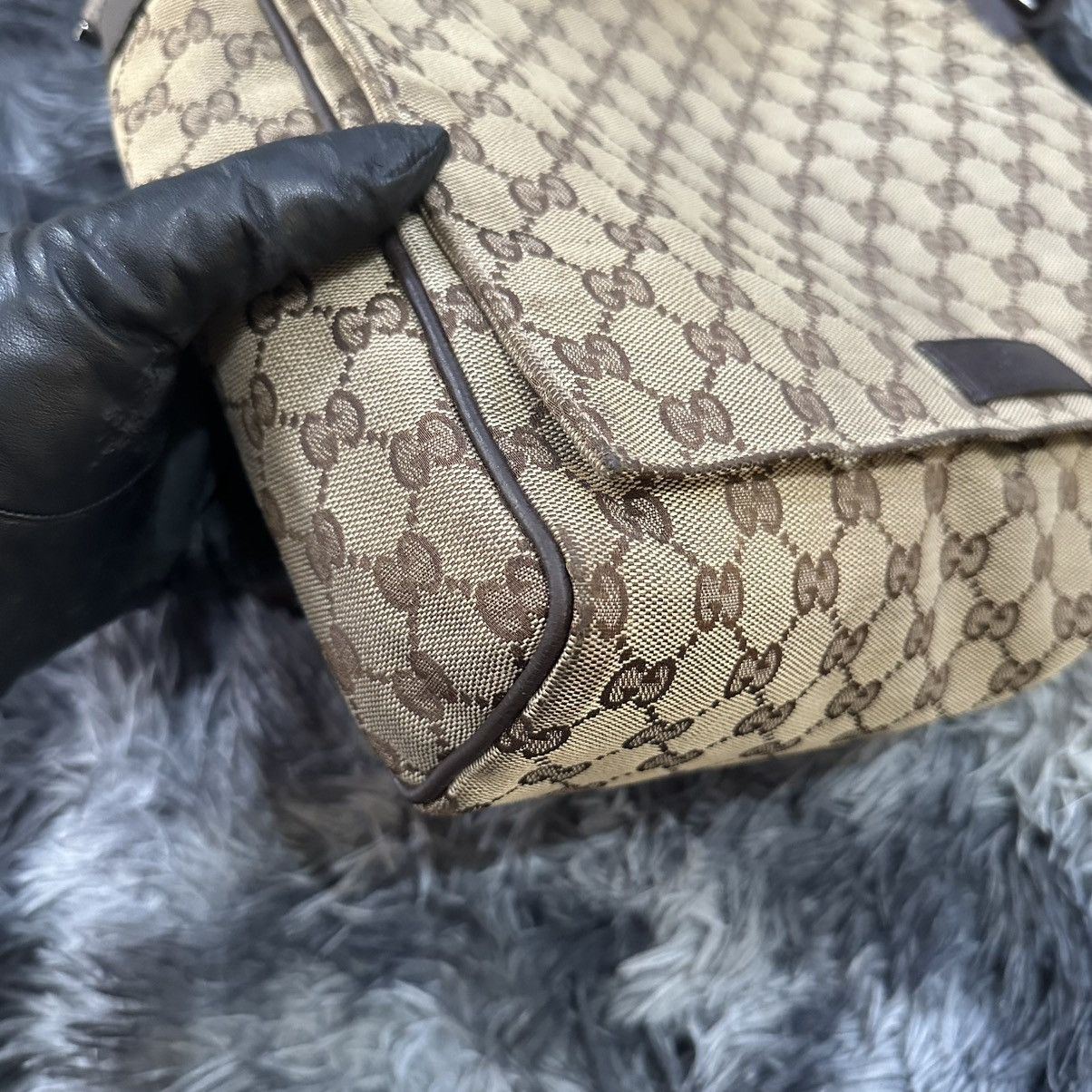 Gucci Gucci Canvas GG Messenger Bag Size 32 - 12 Thumbnail