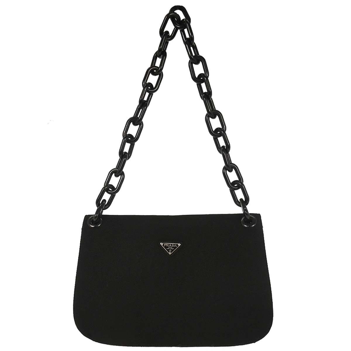 Prada Prada Resin chain shoulder bag Canvas Size ONE SIZE - 1 Thumbnail