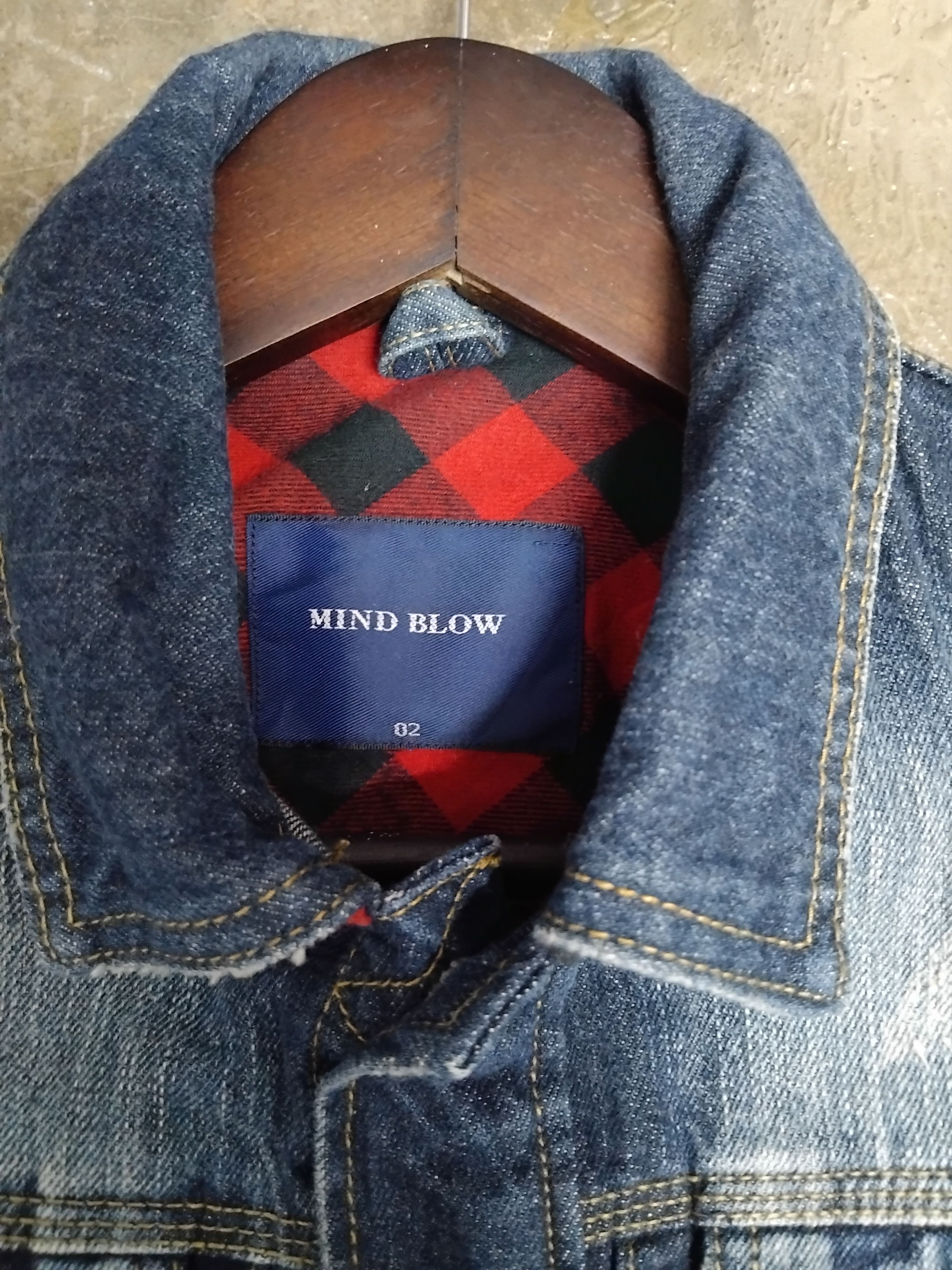 If Six Was Nine 💥Mind Blow Japanese style acid wash denim jacket Size US M / EU 48-50 / 2 - 10 Thumbnail