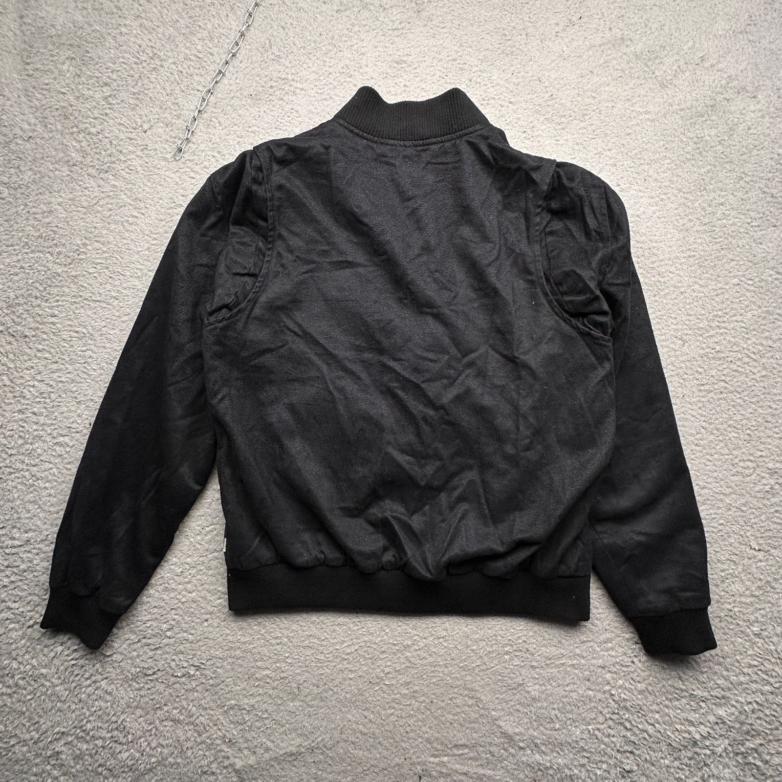 Obey Obey Propaganda Suede Bomber Jacket Men Medium Paisley Black Size US M / EU 48-50 / 2 - 8 Thumbnail