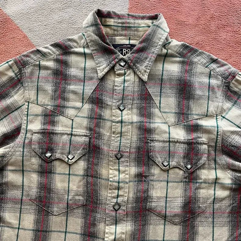 RRL Ralph Lauren RRL Ralph Lauren Plaid western shirt Size US XS / EU 42 / 0 - 3 Thumbnail