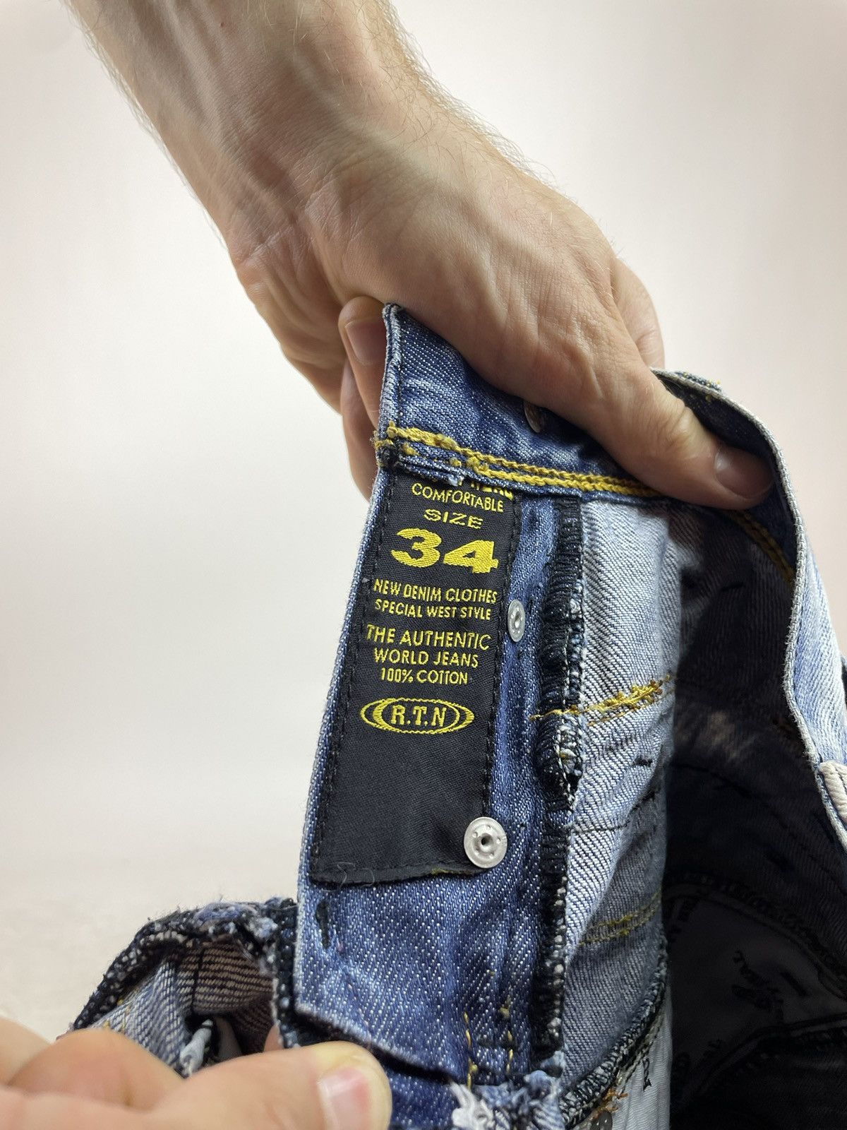 Rusty RUSTY NEAL Jeans vintage 2000's Mens size 34 Size US 30 / EU 46 - 13 Thumbnail