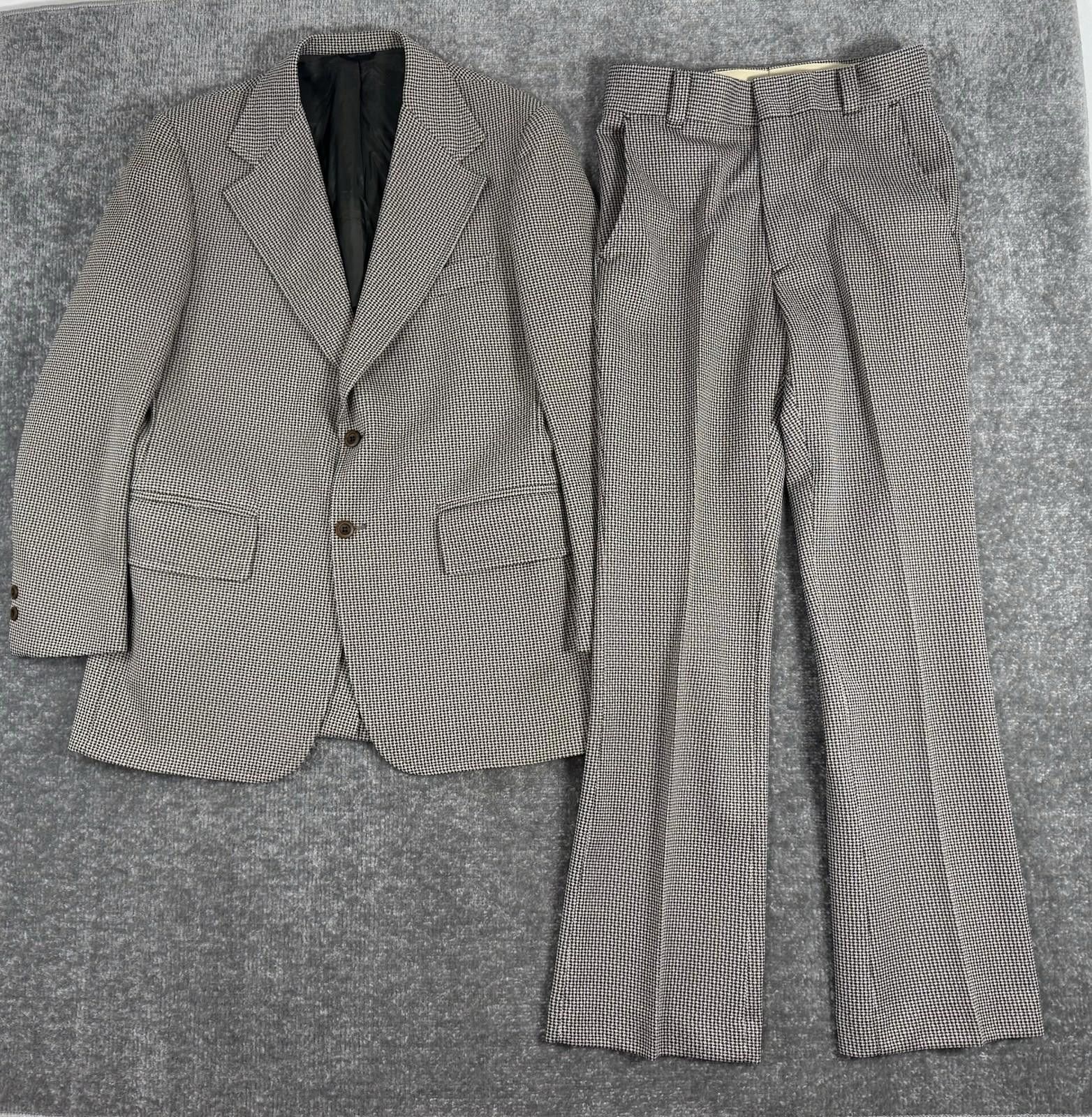 Other Vtg 60s 70s Blazer Jacket John Blair Mens 42 Leisure Suit Size 34R - 1 Thumbnail