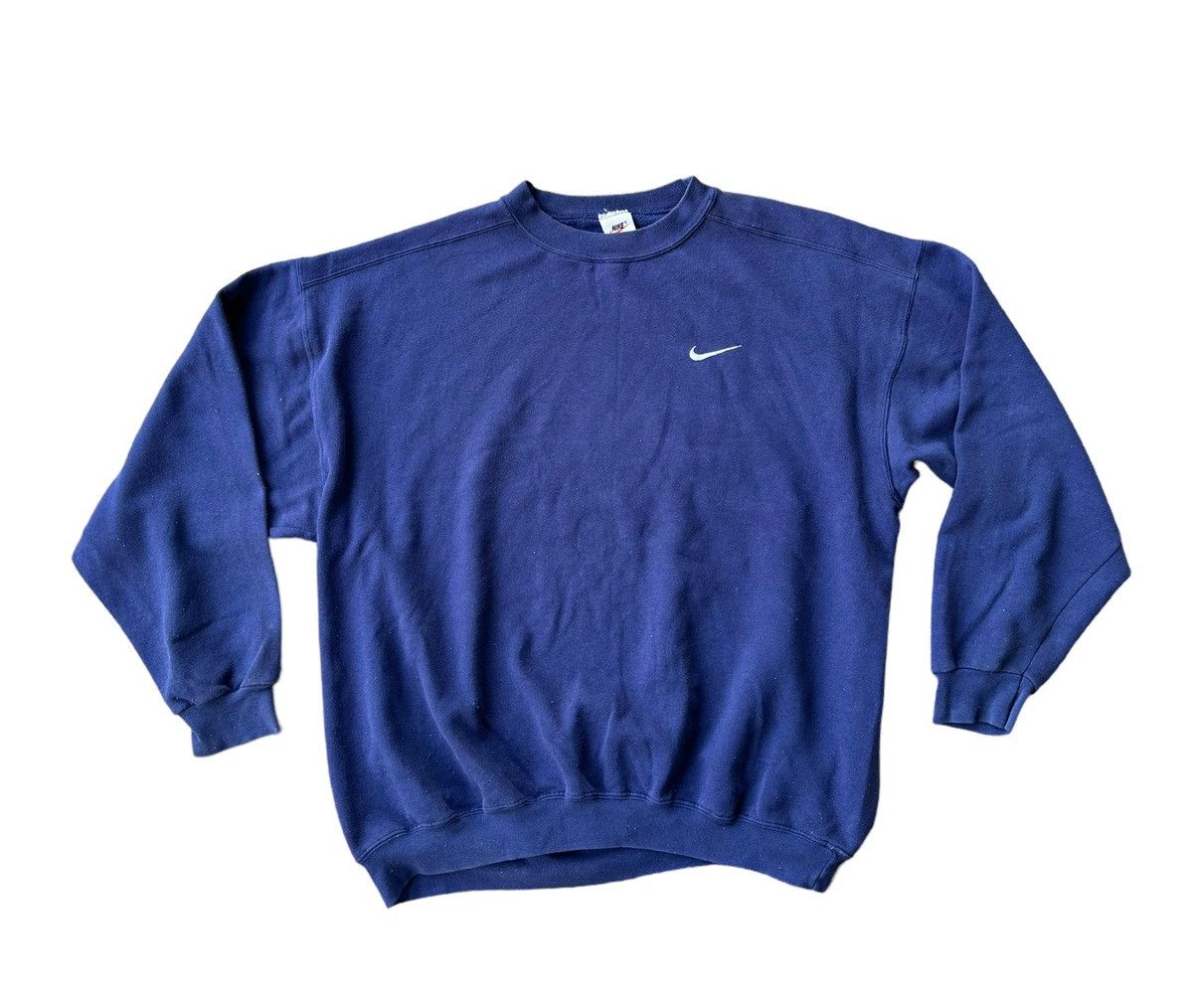 Vintage Vintage 90s Nike small logo sweatshirts Size US L / EU 52-54 / 3 - 2 Thumbnail