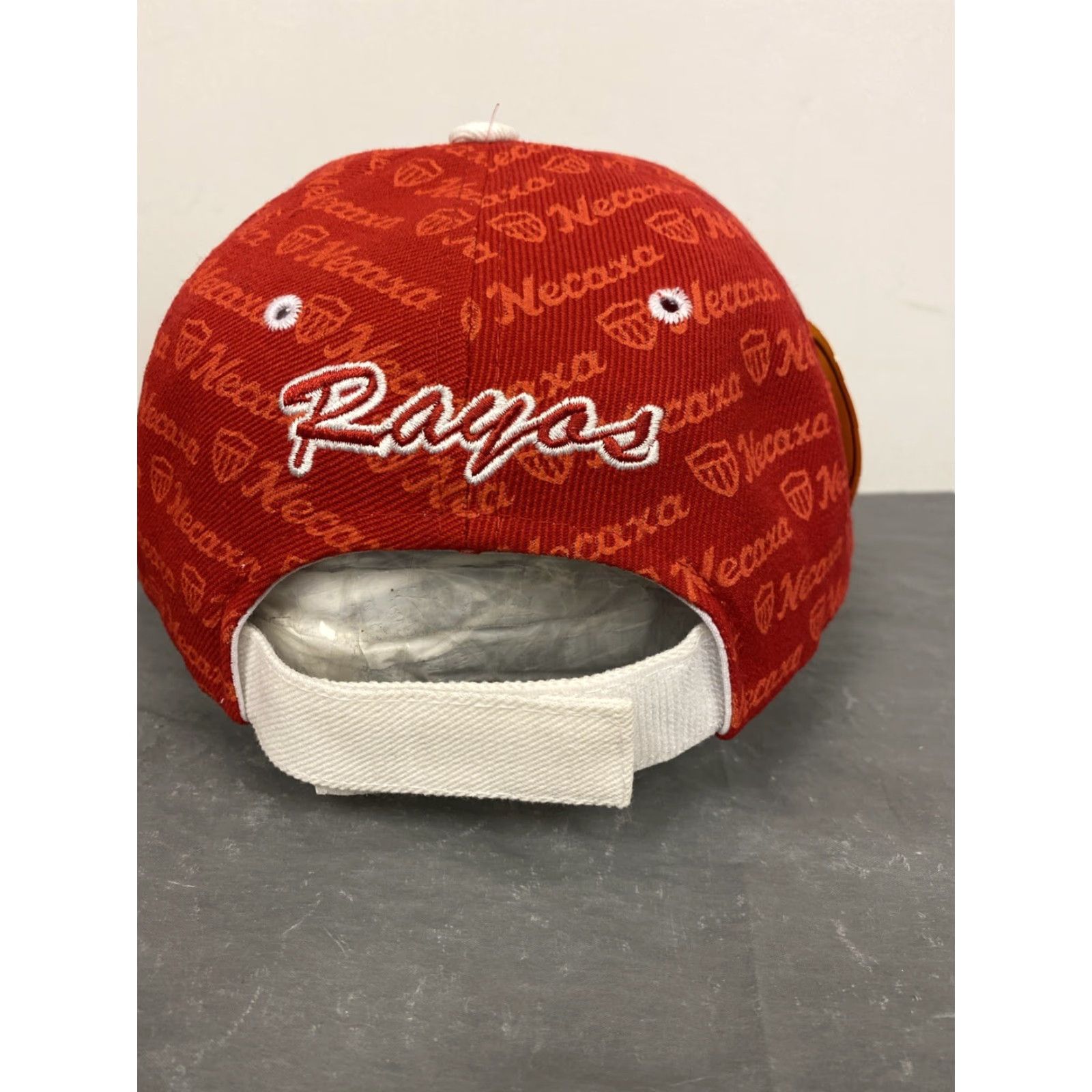 Vintage VINTAGE Club Necaxa Snapback Hat One Size Red Sports Mens Size ONE SIZE - 4 Thumbnail