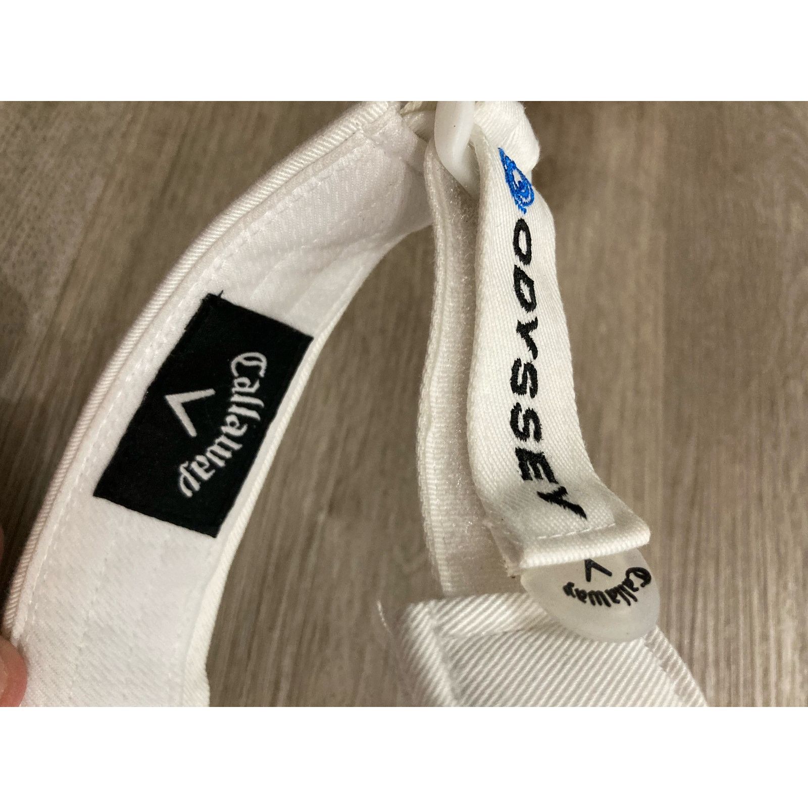 Callaway Callaway Golf White Visor Adjustable Unisex Hat Unisex Size ONE SIZE - 4 Thumbnail