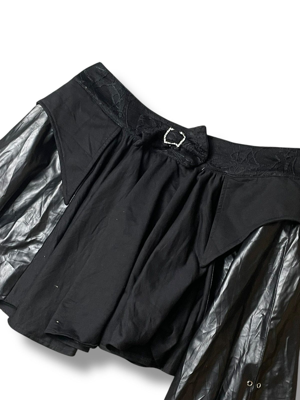 Japanese Brand × Vintage BLOOD STORM Cyber Punk Mini Skirt (104) Size 29" - 9 Thumbnail