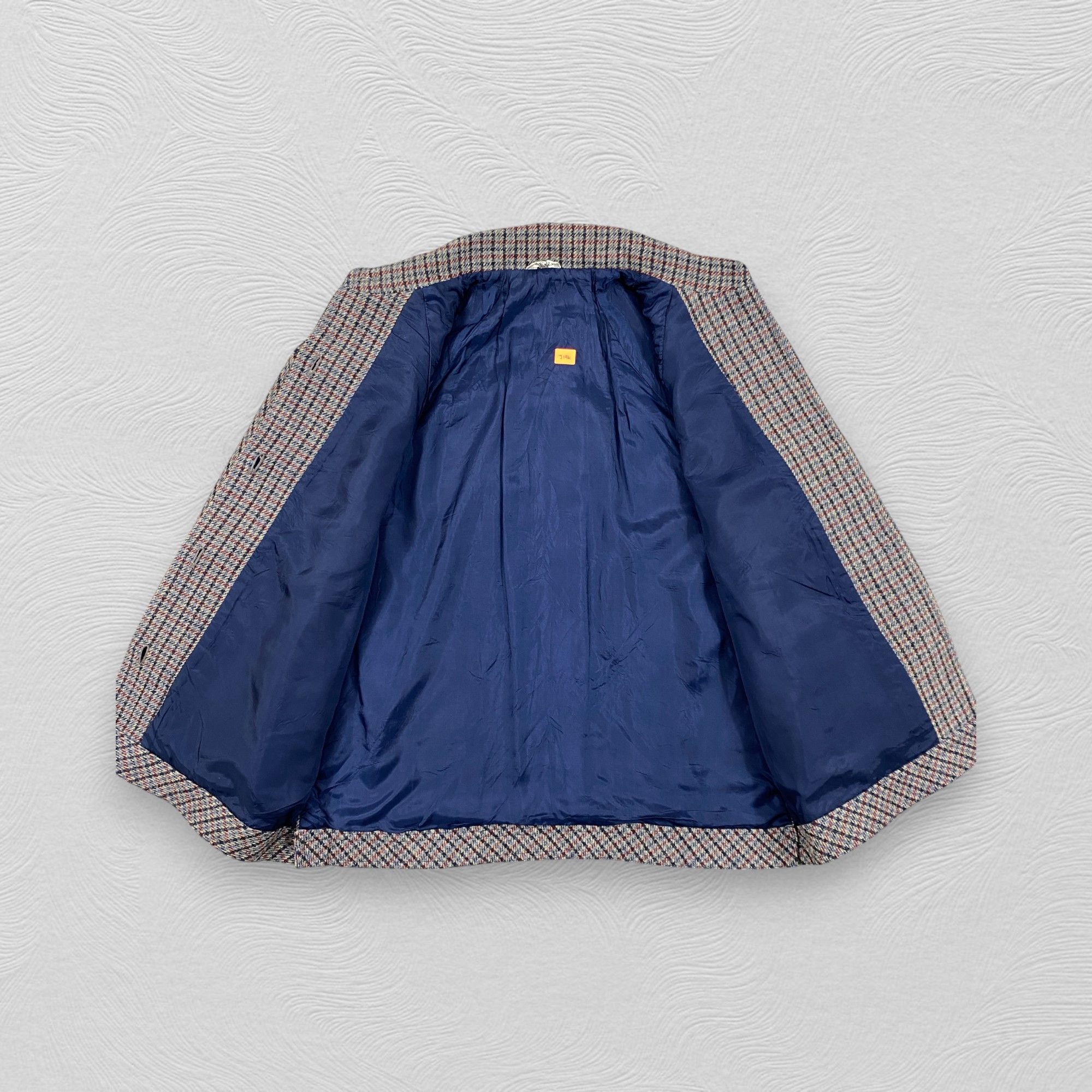 Japanese Brand Vintage Japanese Brand Plaid Wool Jacket -J194 Size US S / EU 44-46 / 1 - 4 Thumbnail