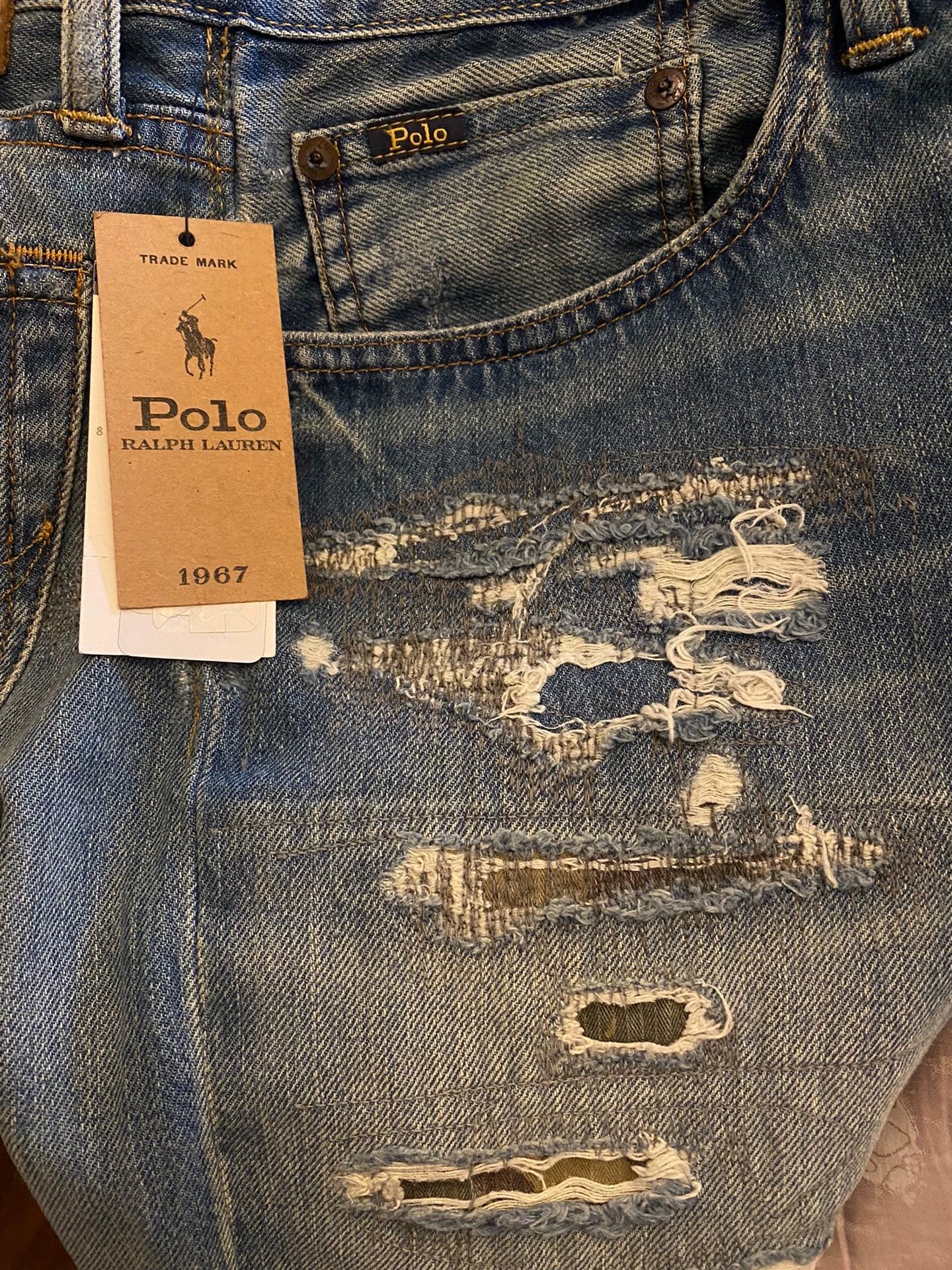 Ralph Lauren RALPH LAUREN RRL RL JEANS NEW 31*30 Size US 31 - 8 Thumbnail