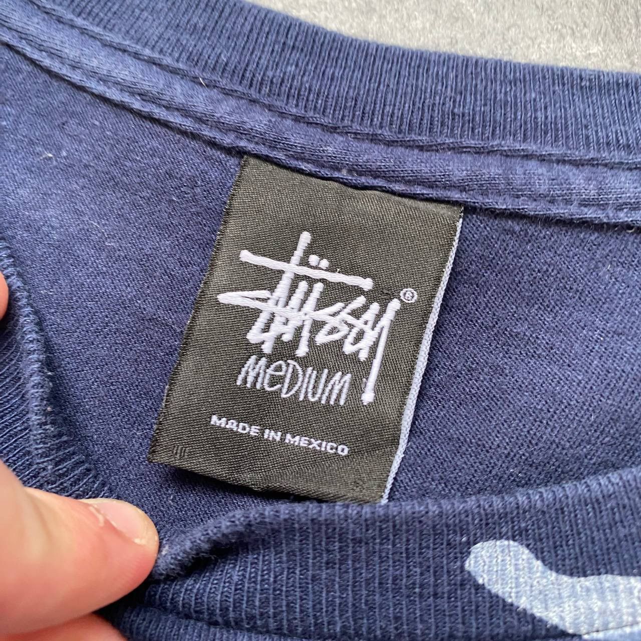 Streetwear × Stussy × Vintage Vintage stussy big logo monogram tee shirts Size US M / EU 48-50 / 2 - 6 Thumbnail