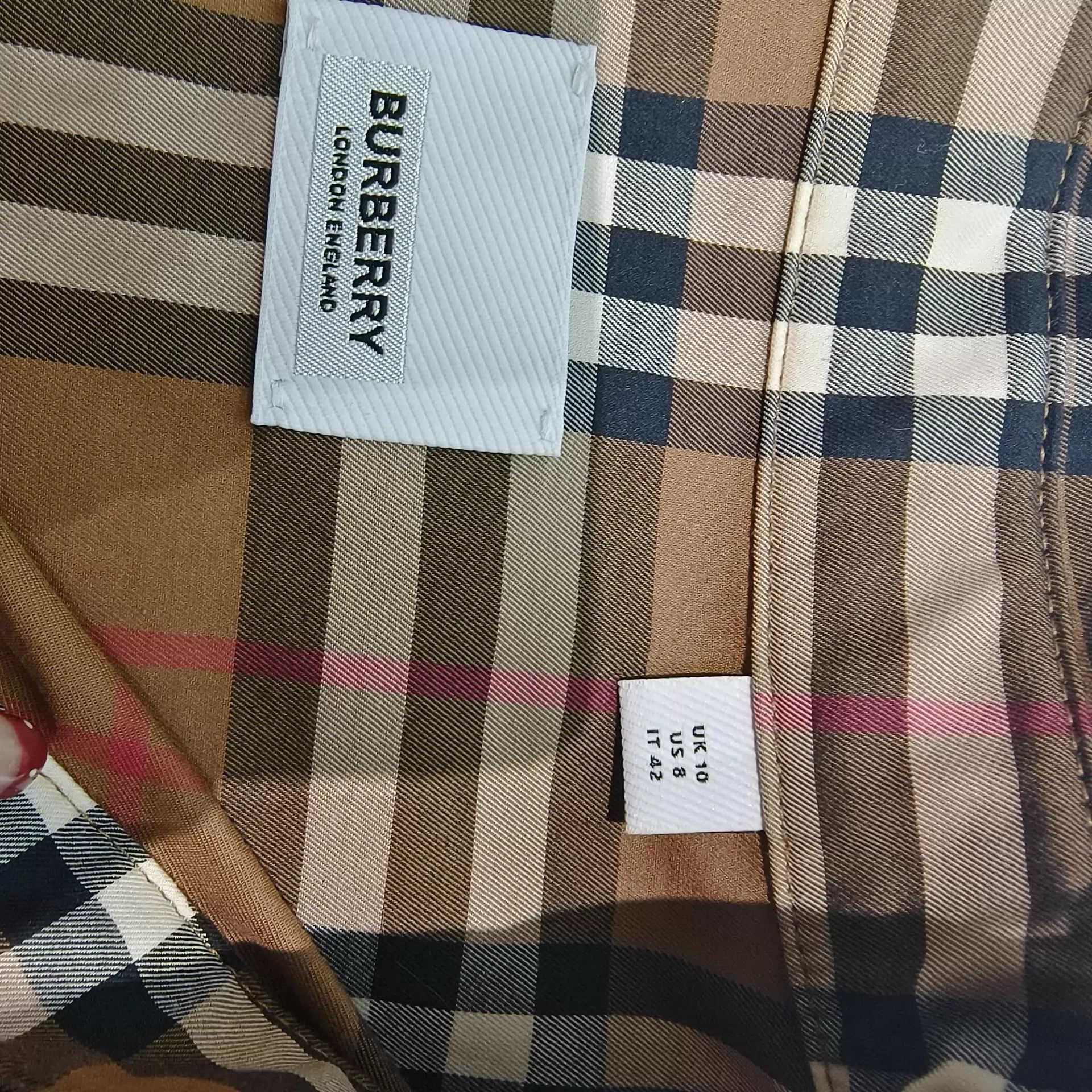 Burberry Burberry women's 99 New Authentic Check Shirt UK10 Size M / US 6-8 / IT 42-44 - 3 Thumbnail
