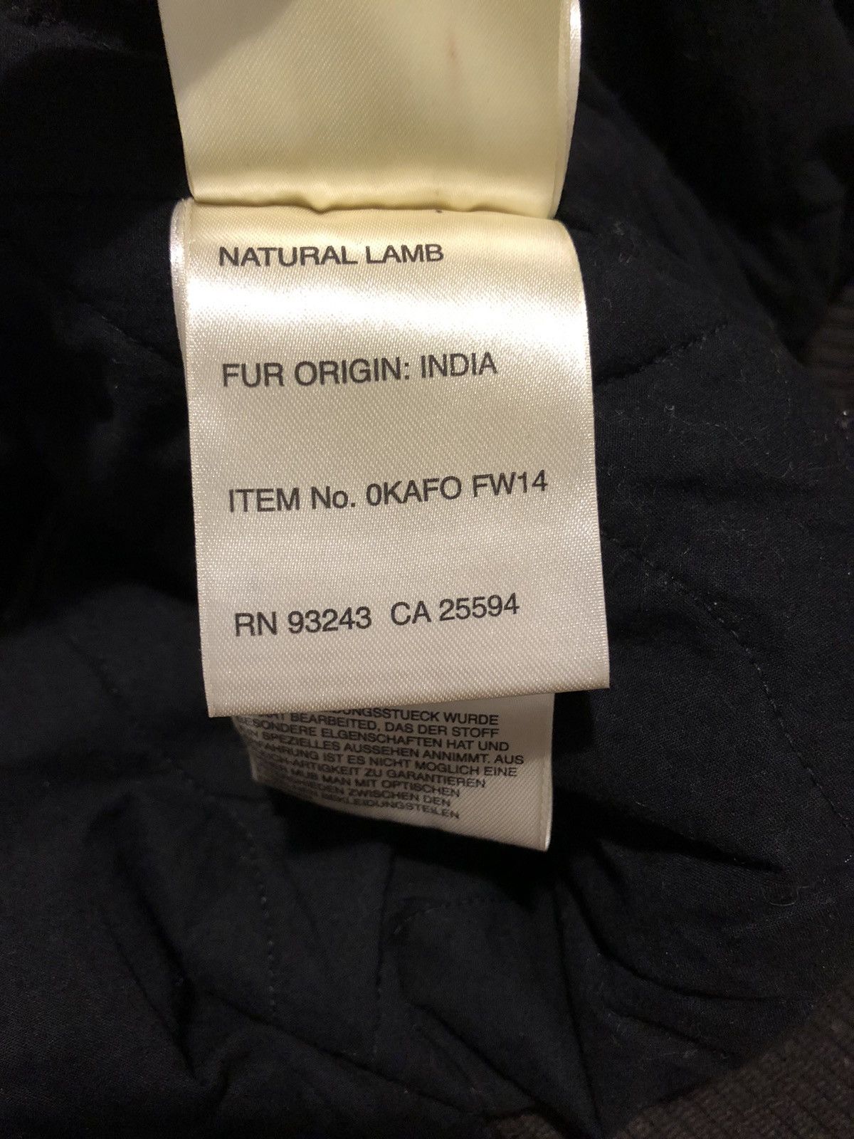 Diesel Diesel L-Tarun Goat Leather Jacket (Zara, Schott, Allsaints) Size US S / EU 44-46 / 1 - 8 Thumbnail