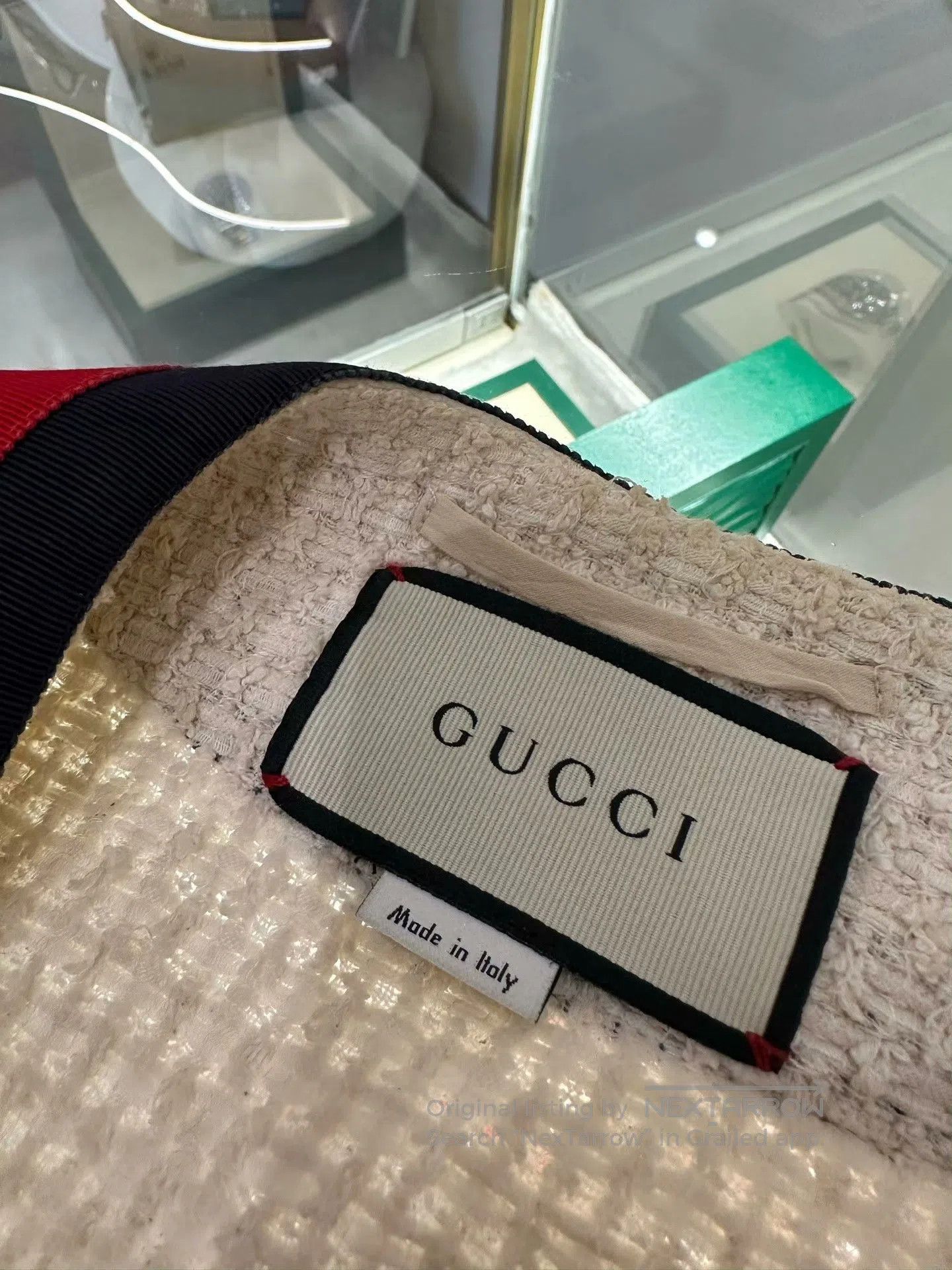Gucci Gucci White Tweed Jacket w/ Red Blue Trim. Size XS / US 0-2 / IT 36-38 - 7 Thumbnail