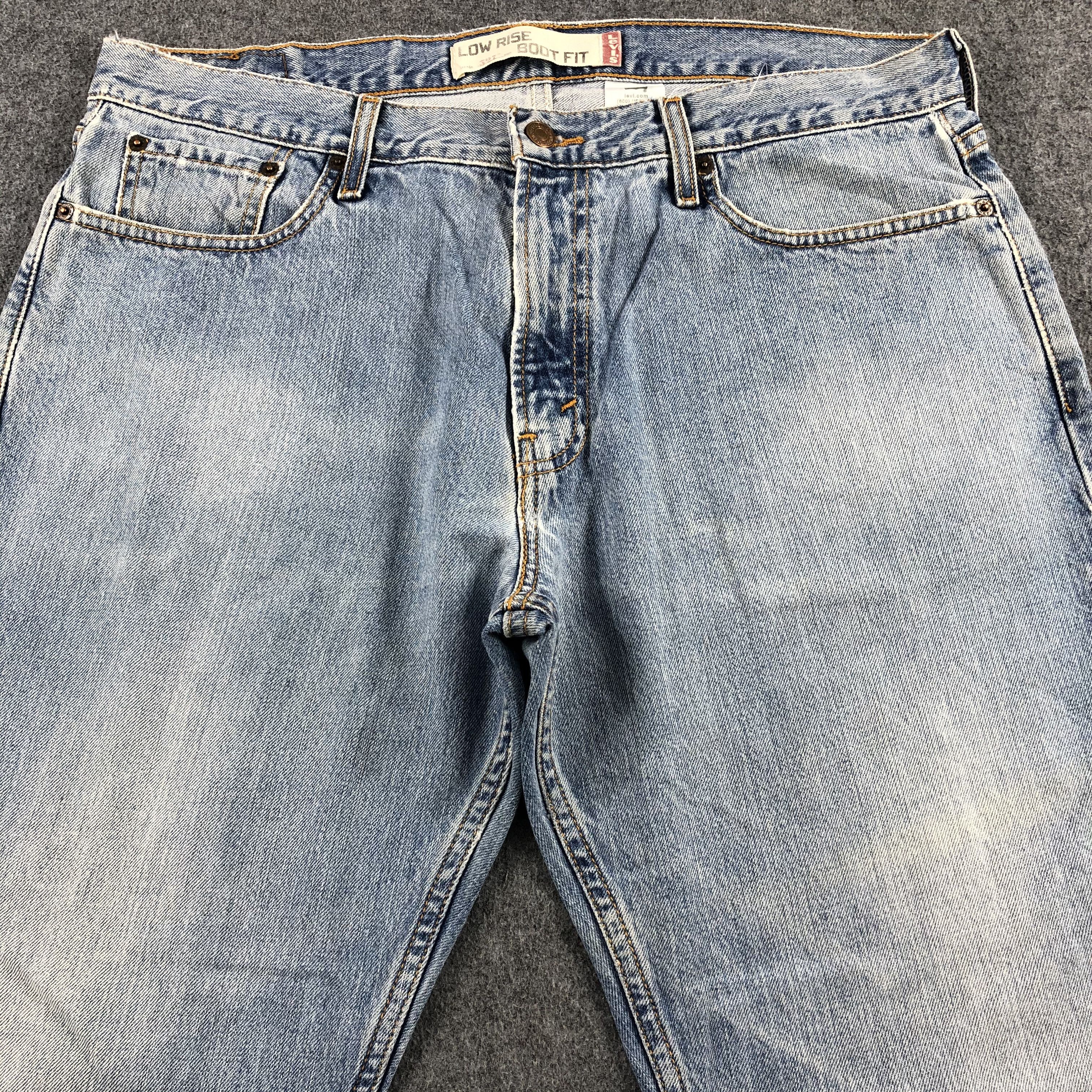 Levi's Vintage Light Wash Levis 527 Jeans-J1983 Size US 36 / EU 52 - 3 Thumbnail