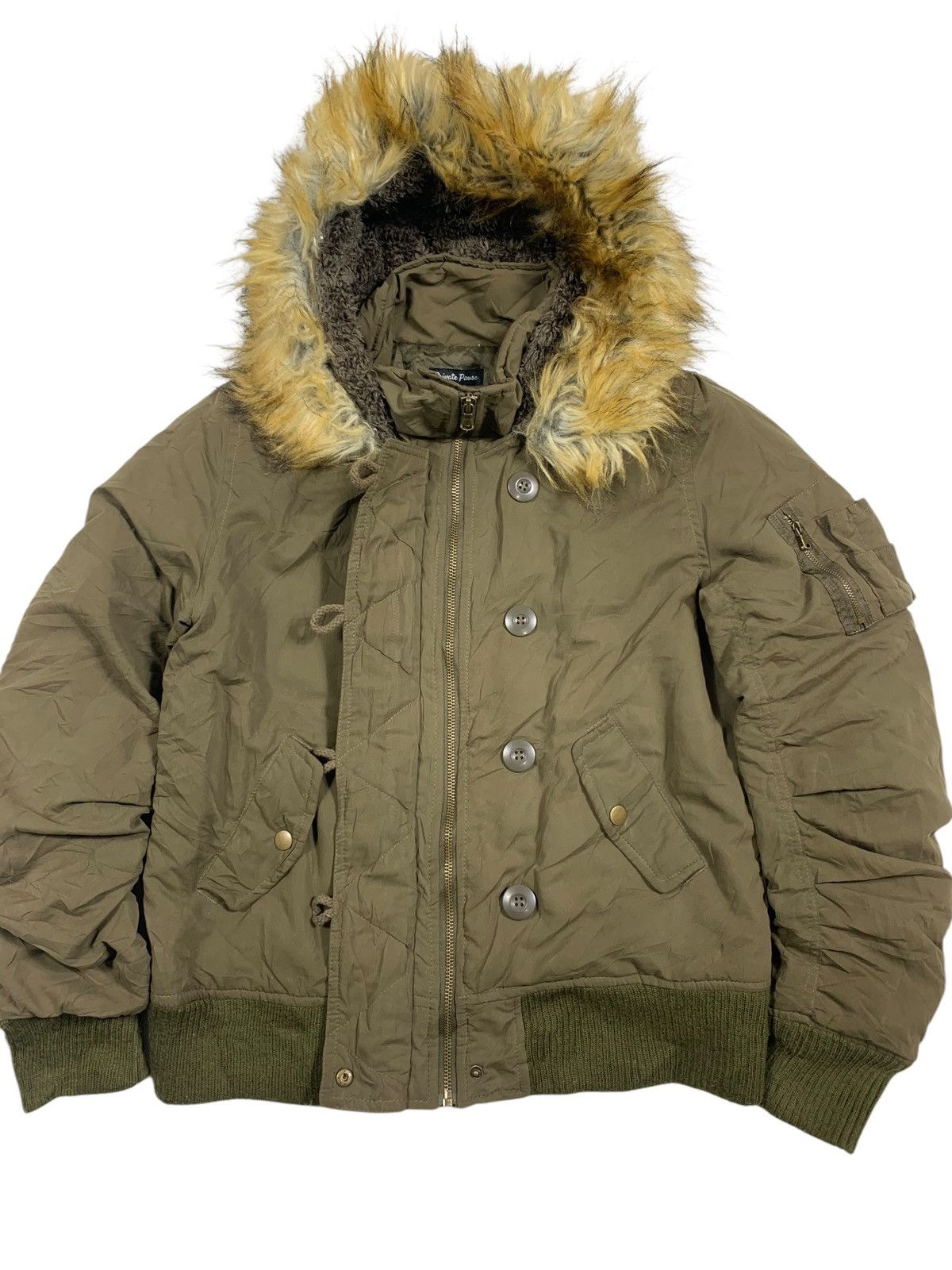 Tornado Mart 2000s Private House - bomber fur jacket Size US M / EU 48-50 / 2 - 2 Thumbnail
