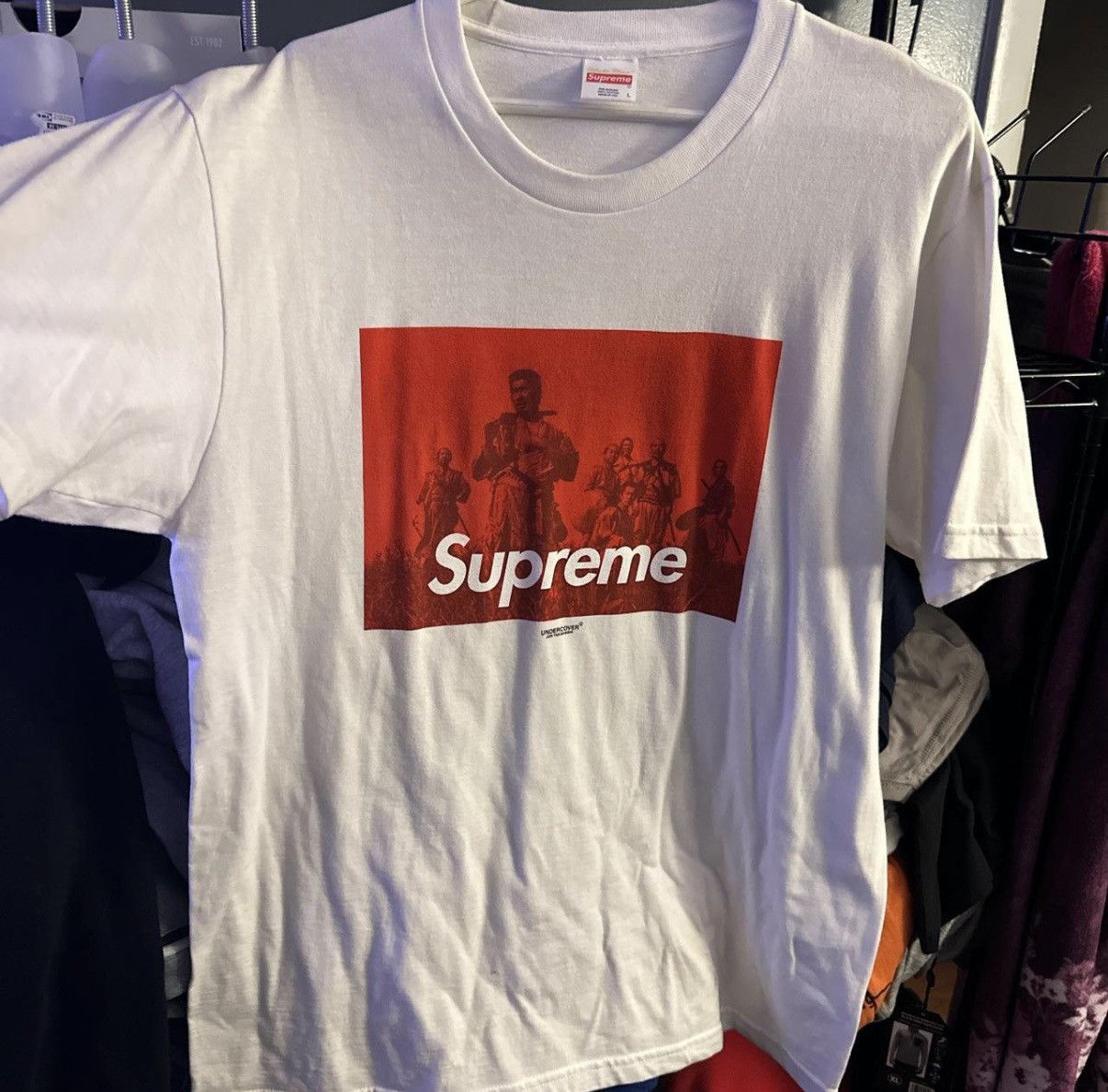 Supreme Supreme Seven Samurai T-Shirt | Grailed