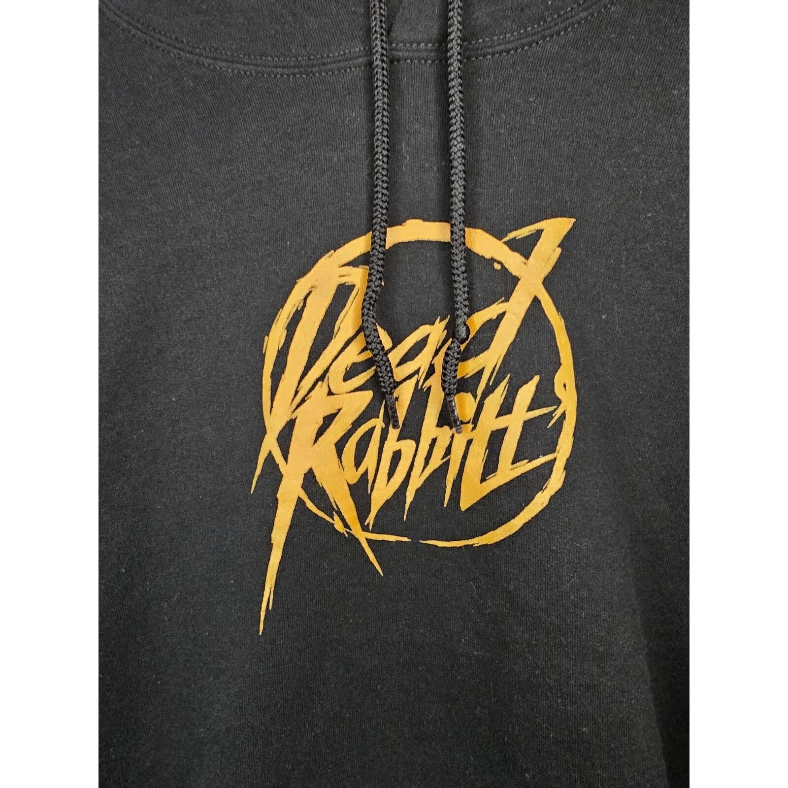 Gildan Dead Rabbits Hoodie Mens Extra Large Black Graphic Pullover Size US XL / EU 56 / 4 - 4 Thumbnail