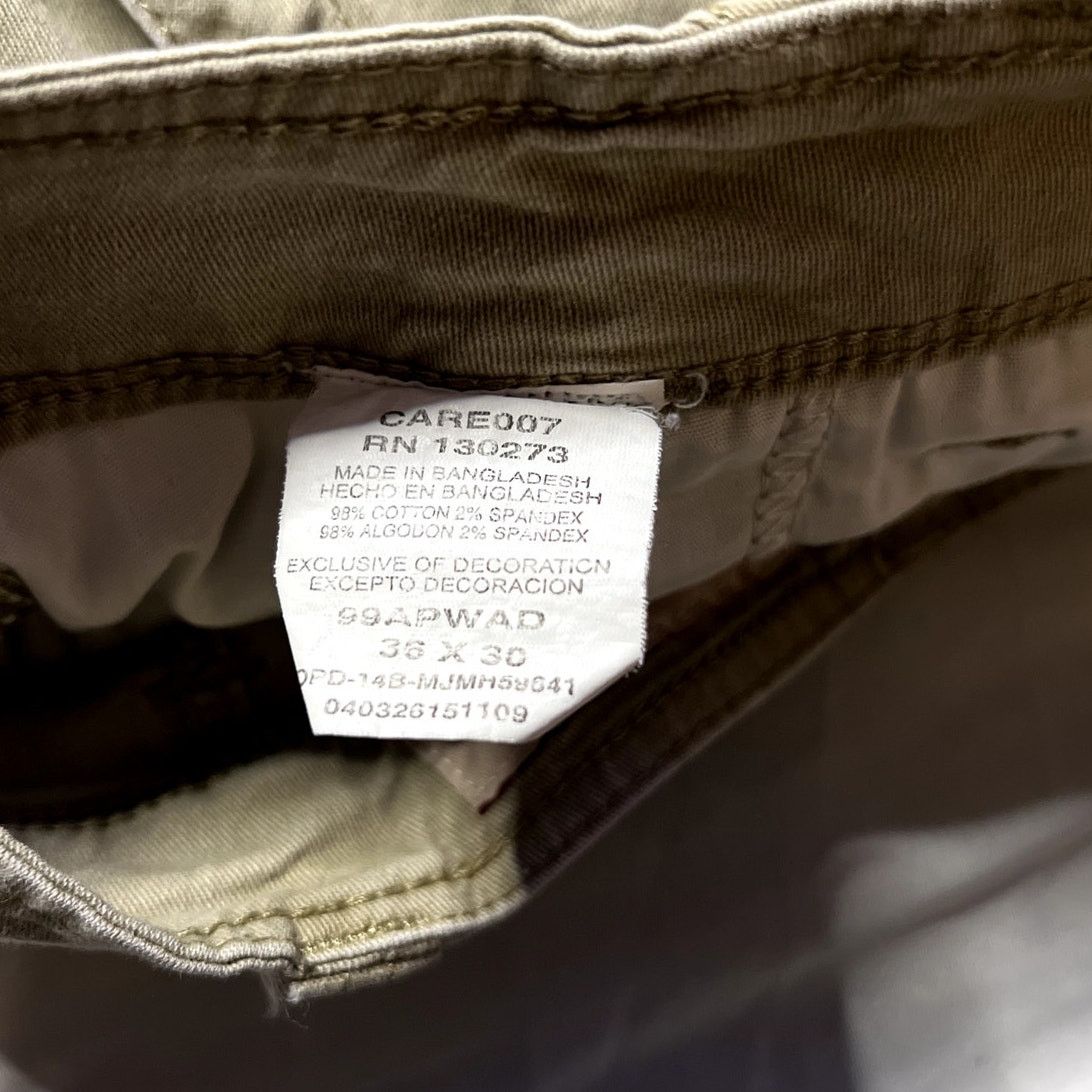 Wrangler Wrangler Relaxed Fit Cargo Pants 36x30 Beige Men’s RN 130273 Size US 36 / EU 52 - 4 Thumbnail