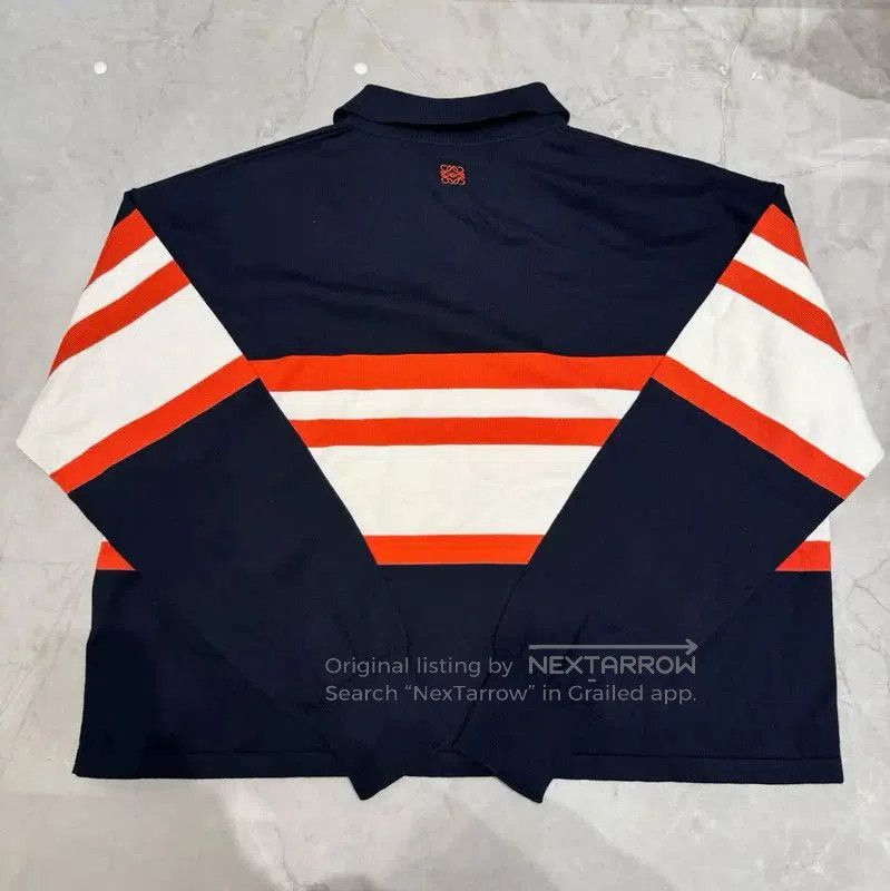Loewe LOEWE Multi-Color Striped Long Sleeve Knit Top . Size L / US 10 / IT 46 - 2 Thumbnail