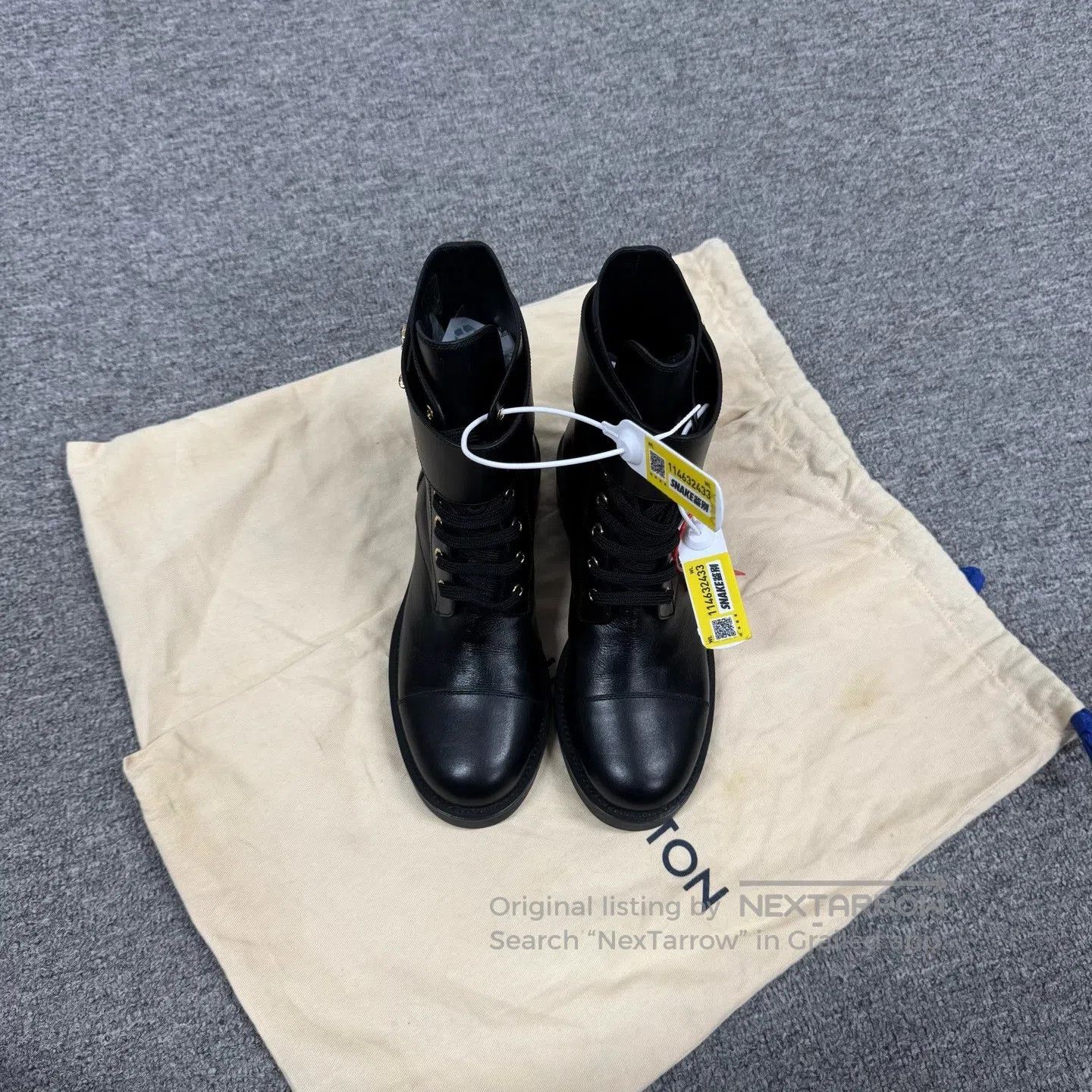 Louis Vuitton Louis Vuitton Black Gold High-profile Influencer Medium-He Size US 7 / IT 37 - 2 Thumbnail