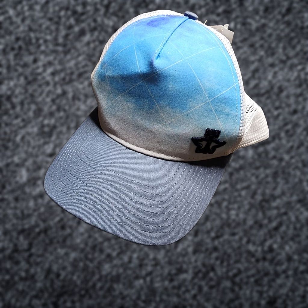 Vintage Tin Haul Rodeo Cowboy Sublimated Blue Snapback Baseball Cap Hat BK Size ONE SIZE - 1 Thumbnail
