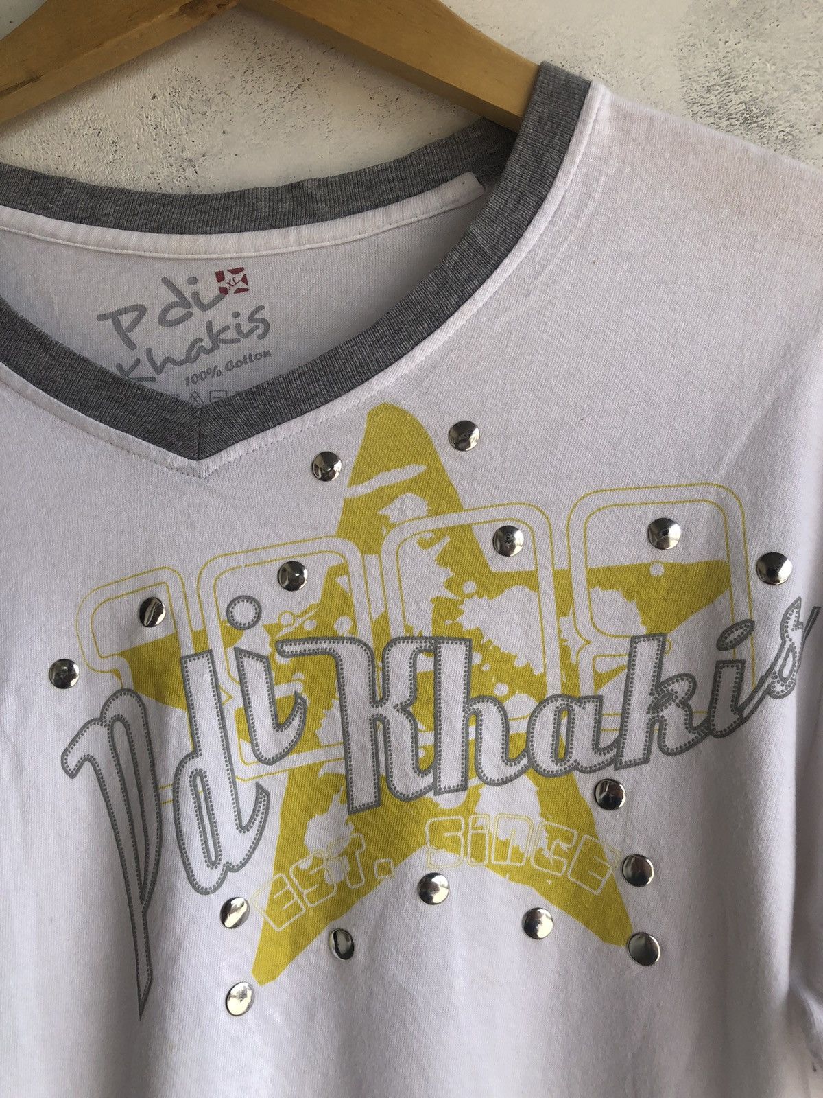If Six Was Nine Japanese Poem Studded Tshirt Rock Punk Style Tee Size US L / EU 52-54 / 3 - 5 Thumbnail