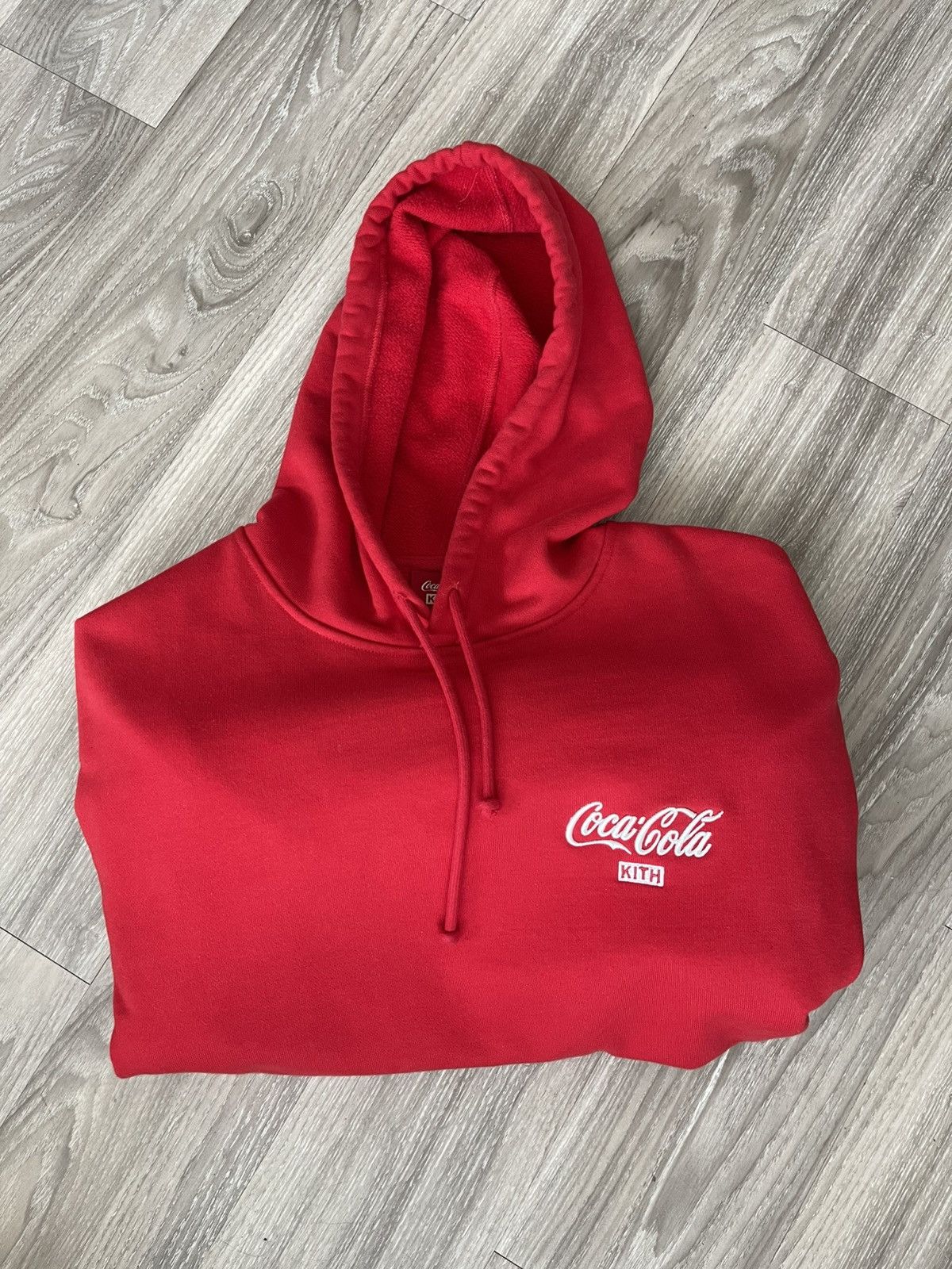 Unisex Hoodie Kith Coca Cola Sweatshirt Kith NYC Coca Cola Polar