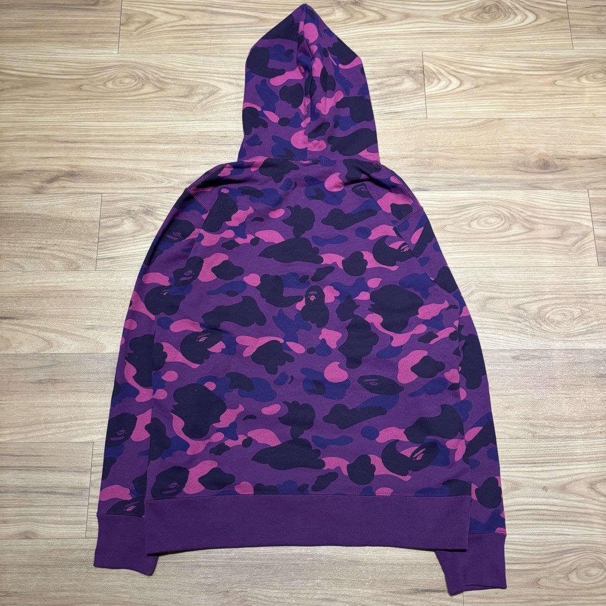 Bape Bape Color Camo Purple Pullover Size US L / EU 52-54 / 3 - 2 Thumbnail