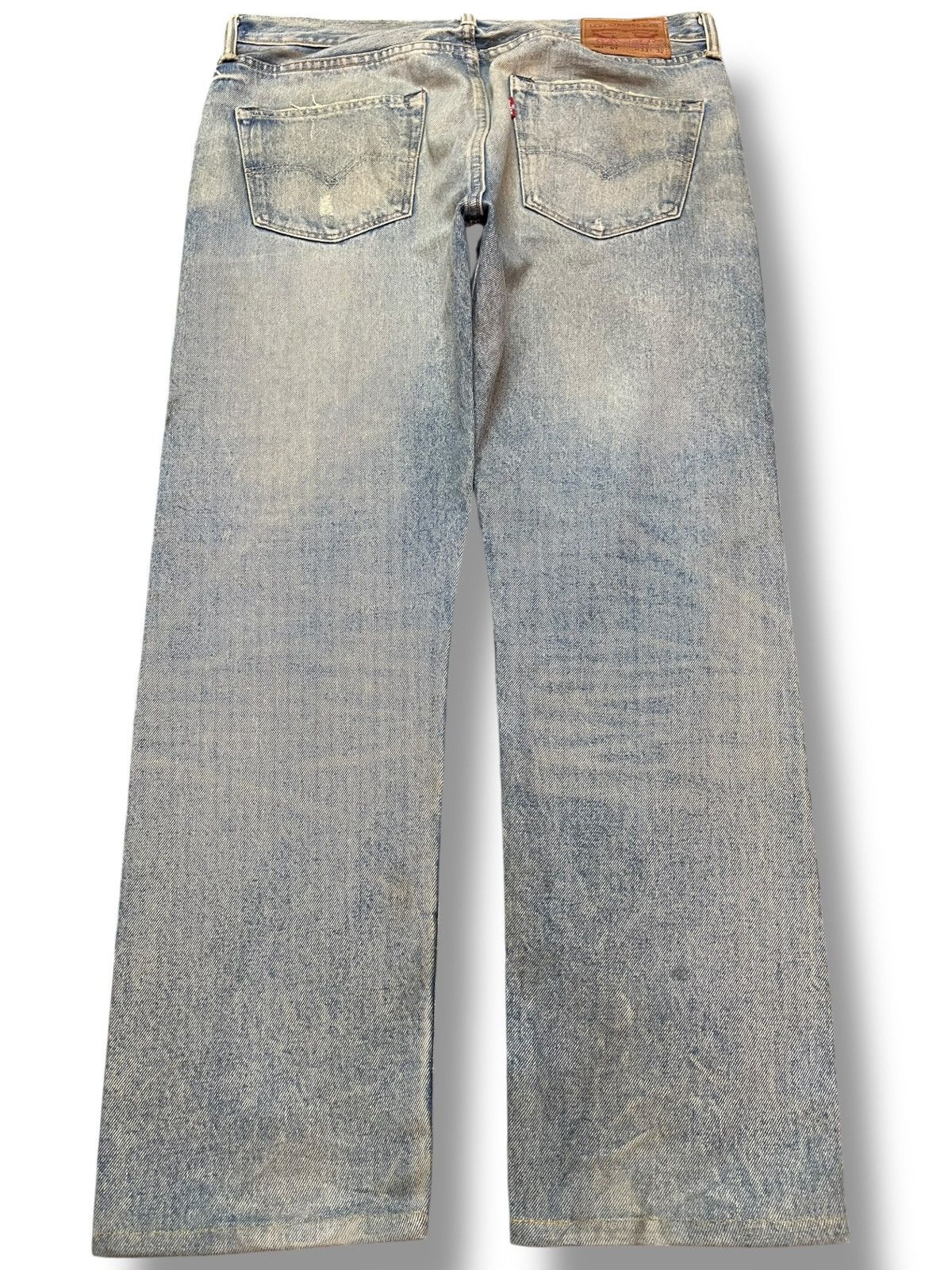 Levi's Vintage Y2K Levi’s 501 CT Mudwash Muddy Denim Size US 35 - 5 Thumbnail