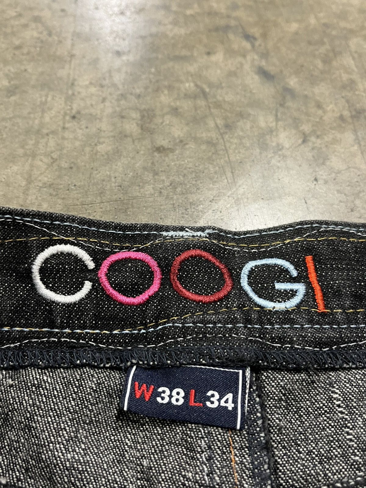 Coogi × Southpole Y2k baggy fit Coogi wide leg embroidered denim skater hype Size US 36 / EU 52 - 8 Thumbnail