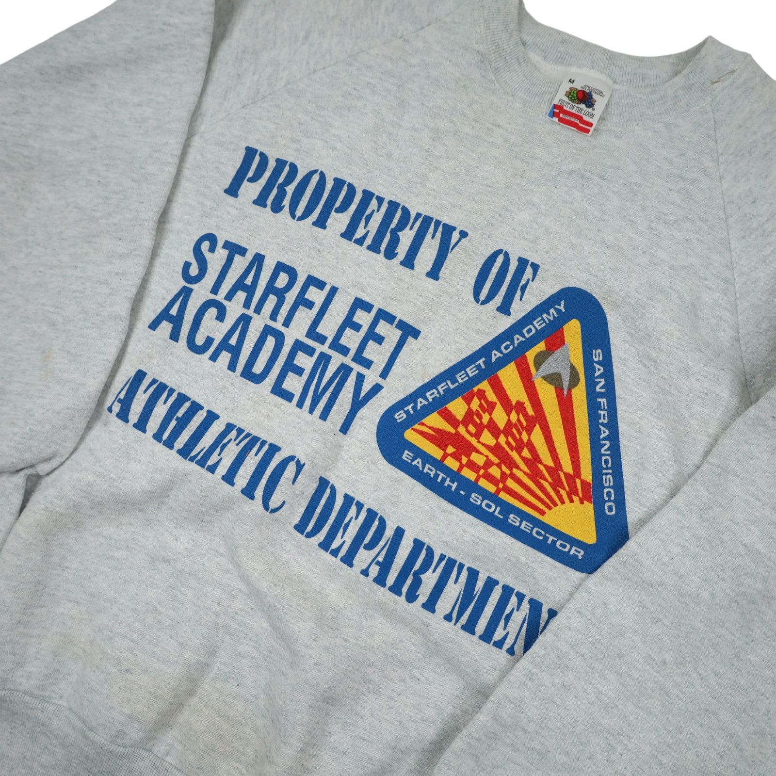 Vintage Vintage Startrek Starfleet Academy Sweatshirt Size US M / EU 48-50 / 2 - 3 Thumbnail