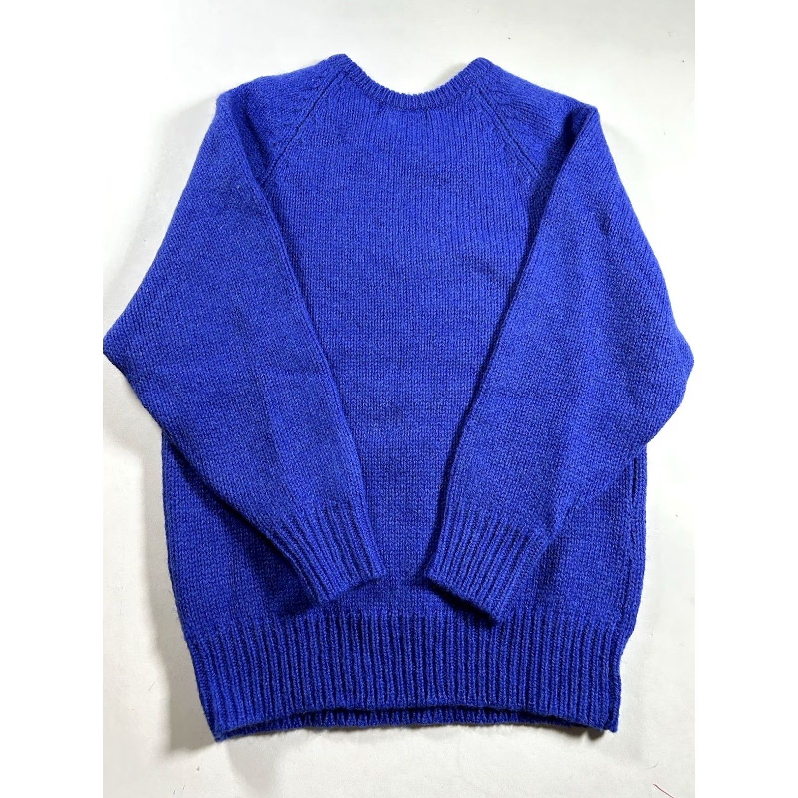Vintage VINTAGE L.L. BEAN Sweater Women S Blue Knit Crewneck Wool Pullover 100% Wool L.L. Bean USA 80s 90s 2000s Womens Size S / US 4 / IT 40 - 6 Thumbnail