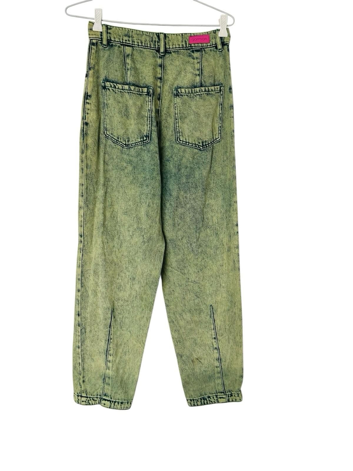 Designer Gorman Green Acid Wash Jeans Vtg 90’s Style Y2K - Sz 8/US 4 Size 27" / US 4 / IT 40 - 2 Thumbnail