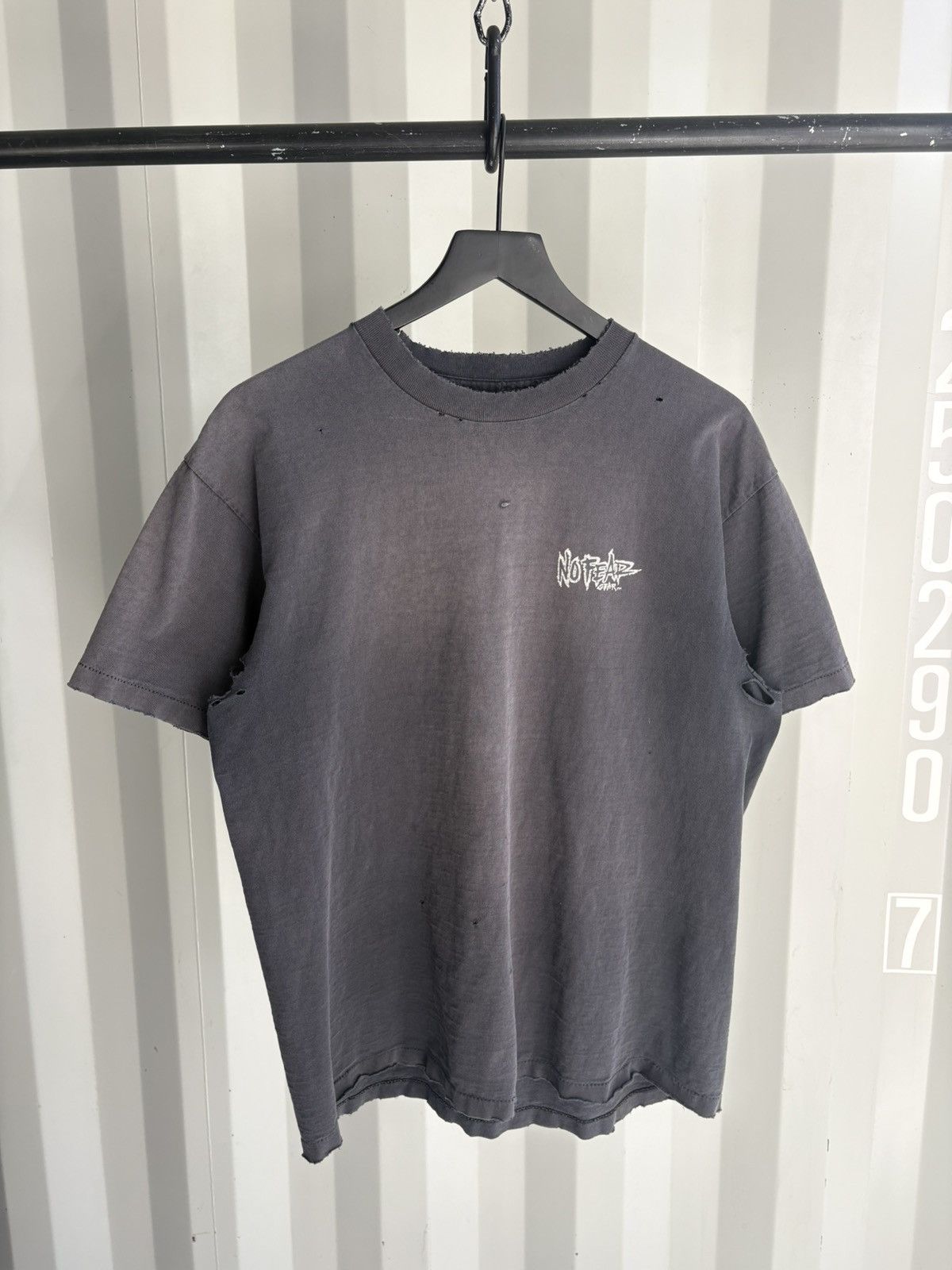 Vintage Vintage No Fear Shirt Faded Distressed Grunge Band Size US XL / EU 56 / 4 - 2 Thumbnail