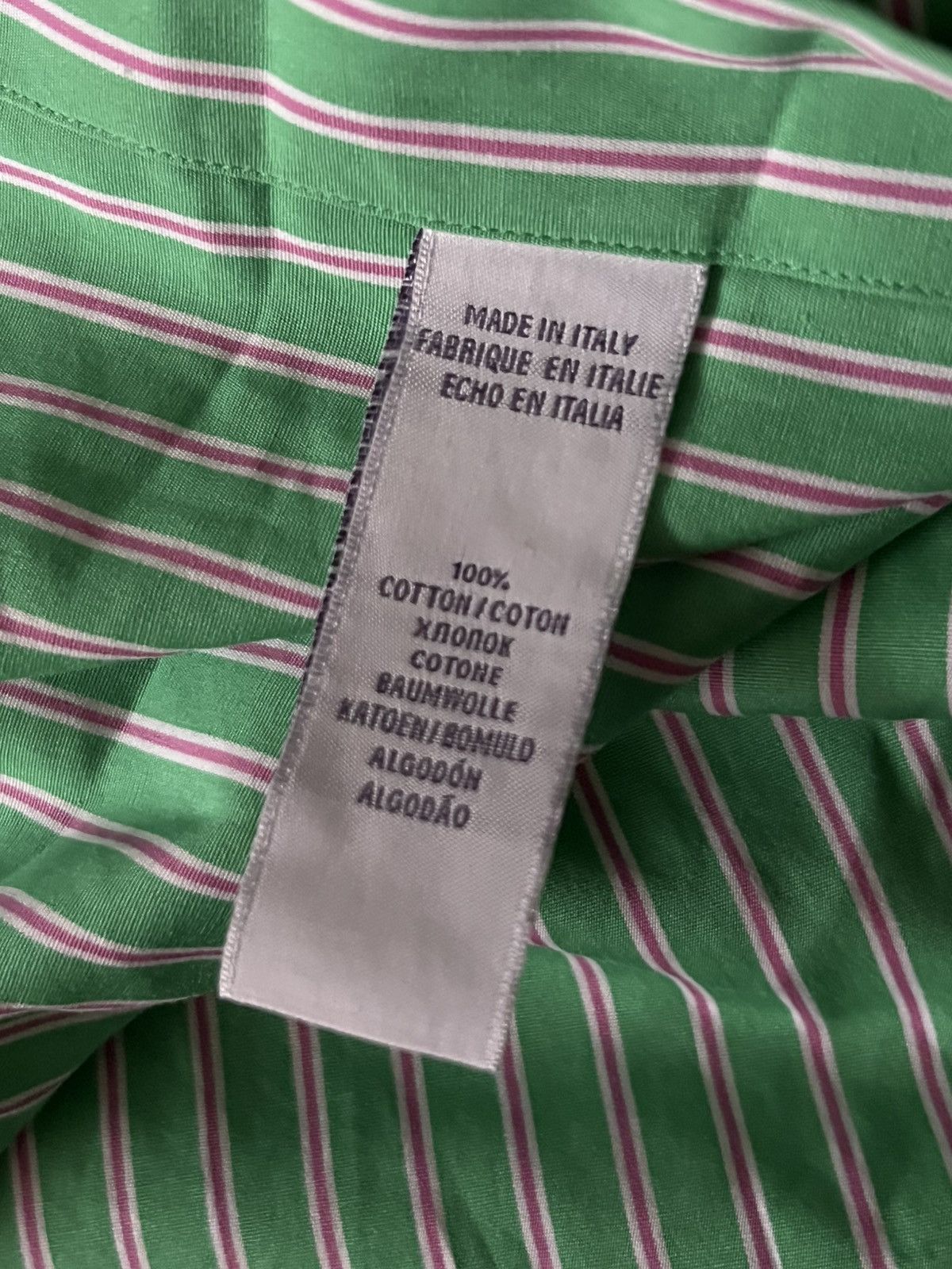 Ralph Lauren Purple Label Ralph Lauren purple label lalong sleeve shirt Size US XL / EU 56 / 4 - 4 Thumbnail