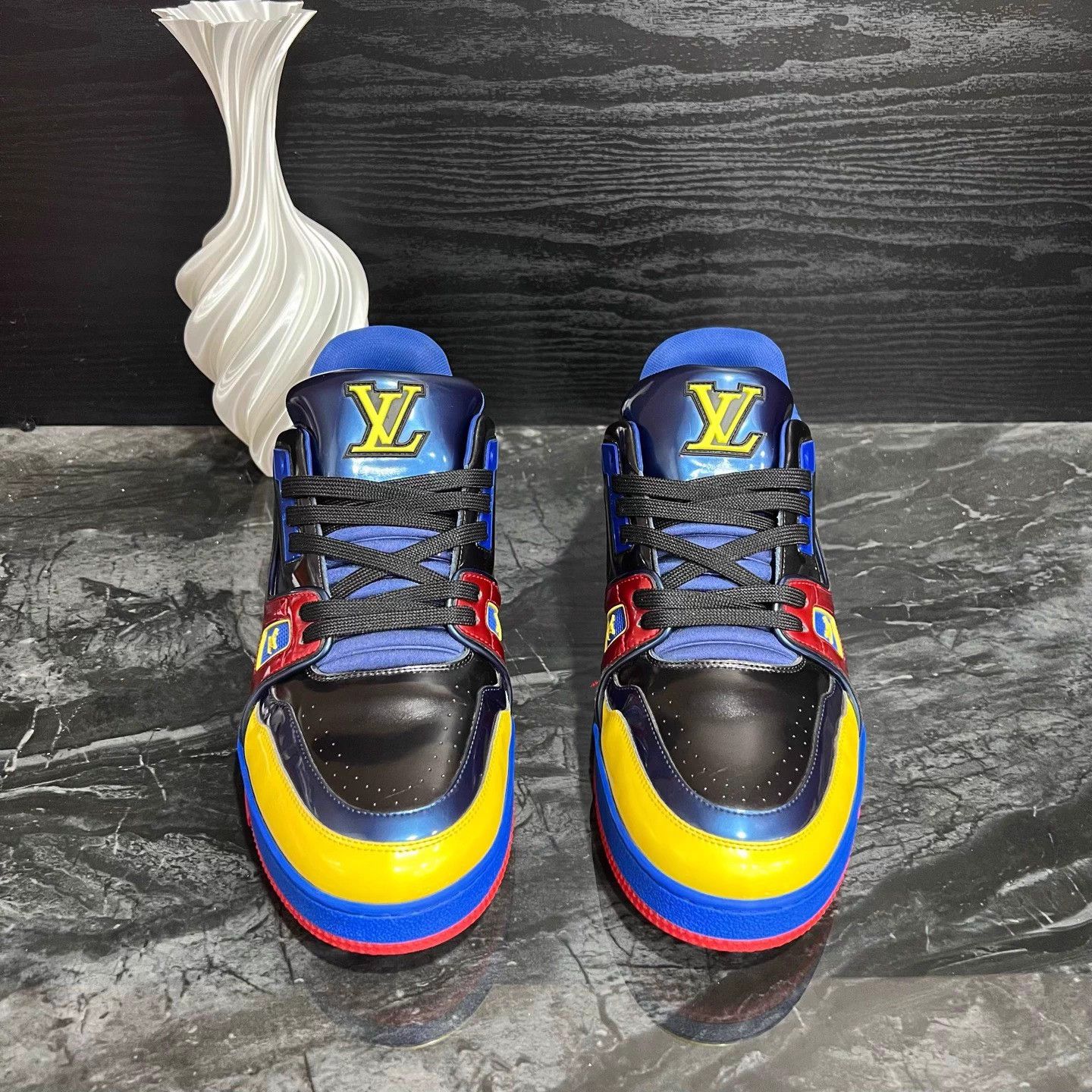 Louis Vuitton Iron Man Paint Trainer 42.5 95 New Size US 9.5 / EU 42-43 - 2 Thumbnail