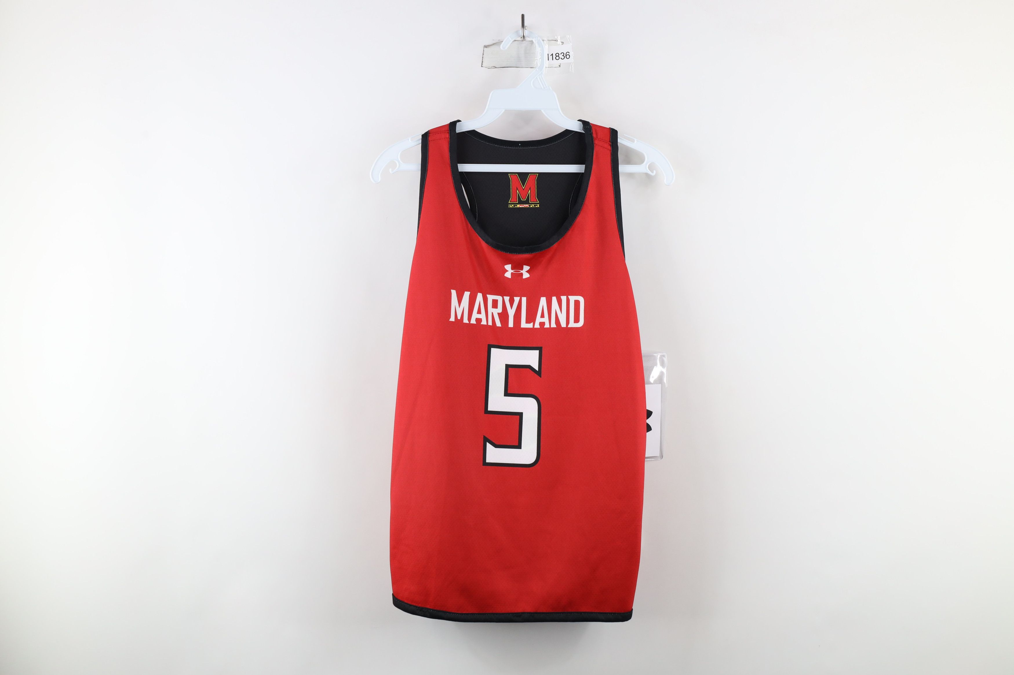 Under Armour × Vintage New Under Armour University Reversible Lacrosse Jersey Size S / US 4 / IT 40 - 1 Thumbnail
