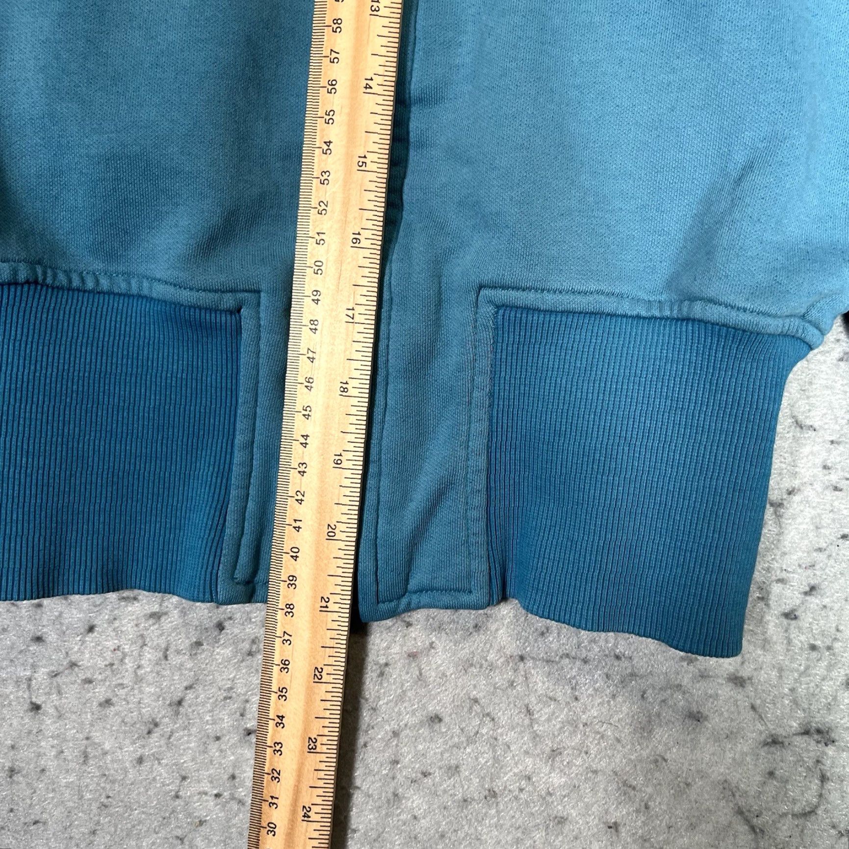Puma Puma Full Zip Hoodie Sweatshirt Womens XS Teal Blue Spellout A1 Size XS / US 0-2 / IT 36-38 - 3 Thumbnail