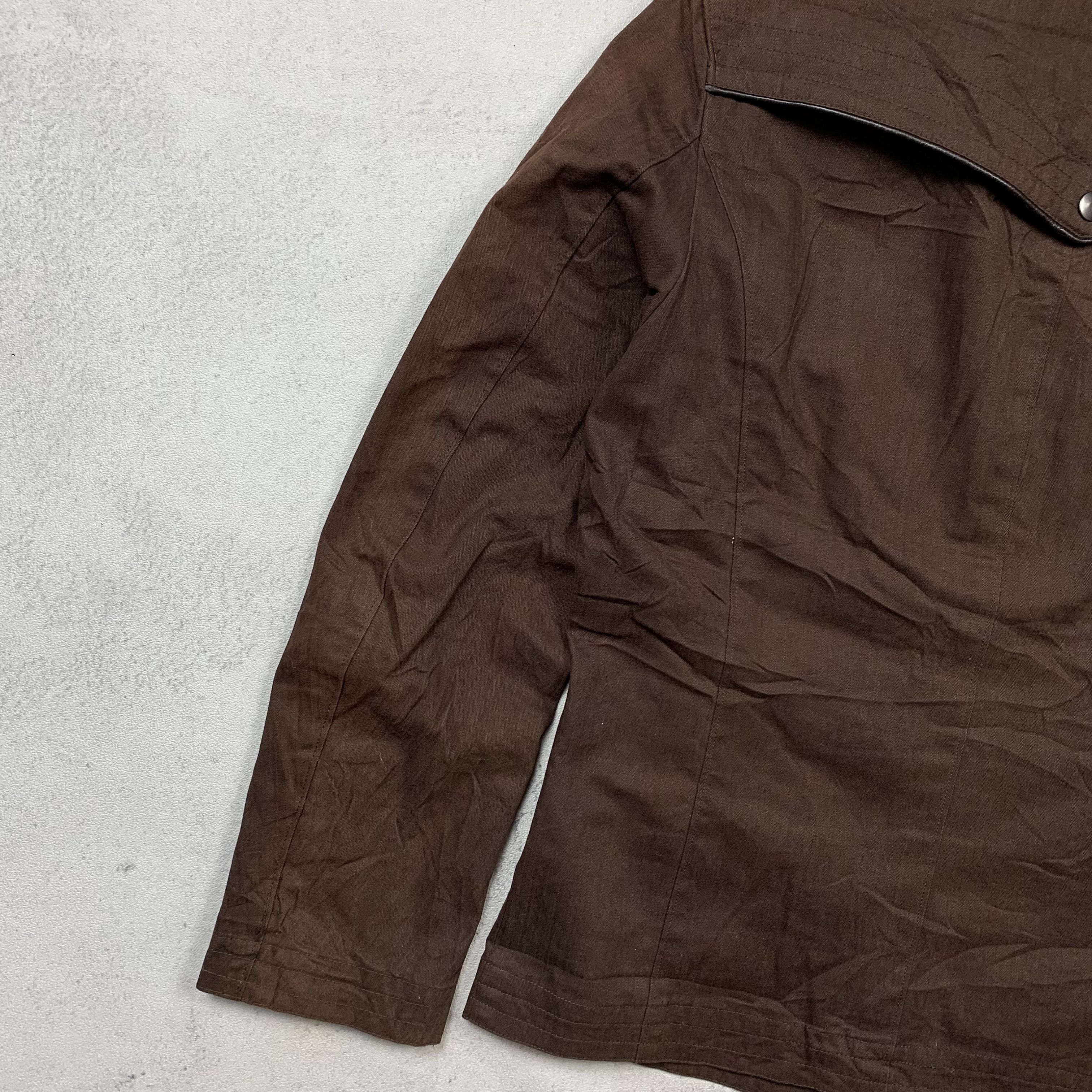 Japanese Brand Rustenburg Japan Zip Up Jacket Biker Multi Pocket Size US L / EU 52-54 / 3 - 5 Thumbnail