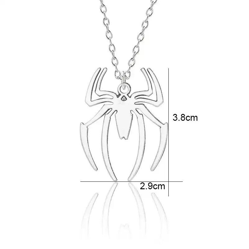 Jewelry Kpop Fashion Spider Halloween Pendants Chain Mens Necklace Size ONE SIZE - 3 Thumbnail