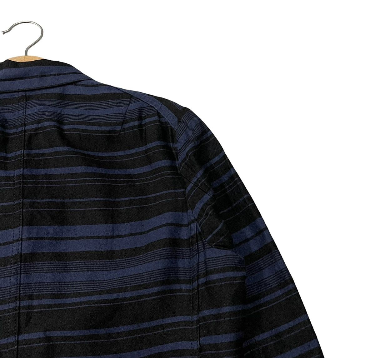 Kazuyuki Kumagai Attachment Vintage Attachment Stripe Workers Style Jacket Size US M / EU 48-50 / 2 - 10 Thumbnail